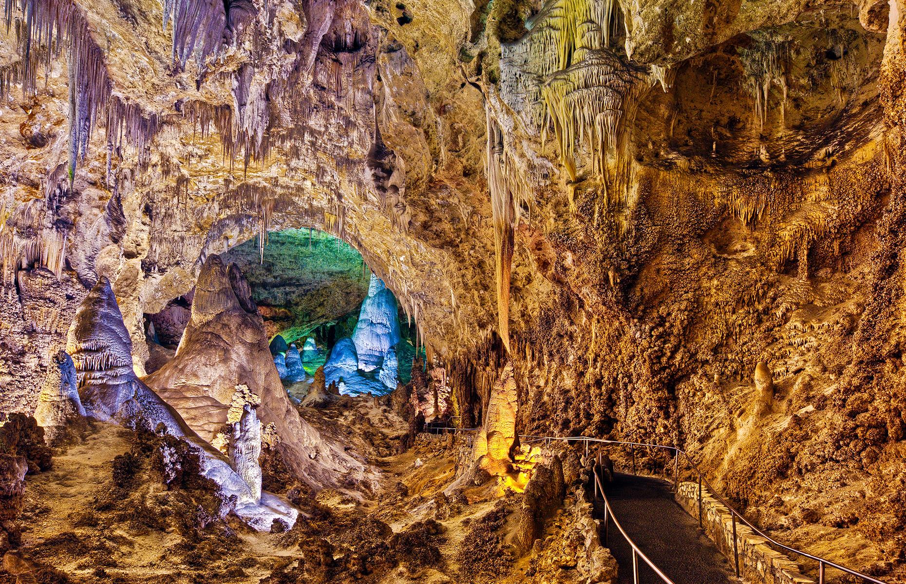 New Mexico: Big Room, Carlsbad Caverns National Park