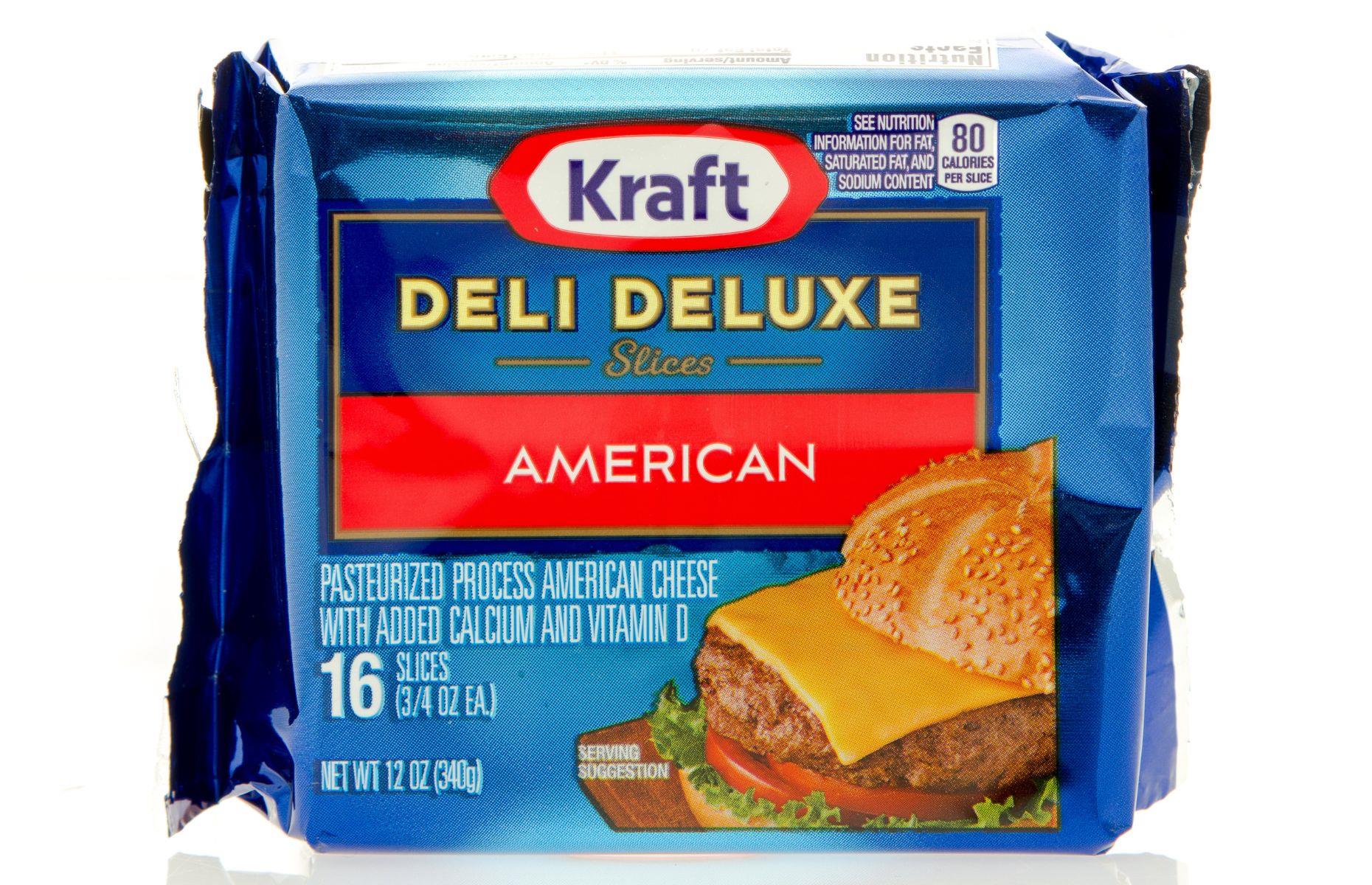 1950: Kraft De Luxe Process Slices  