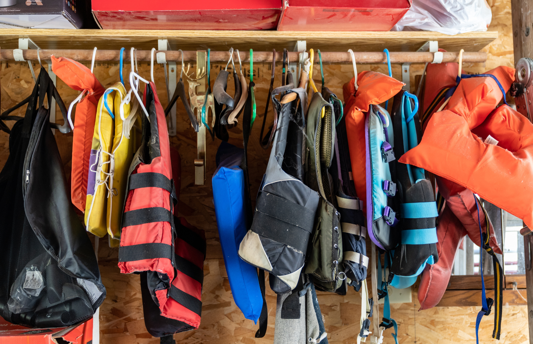 Put up a clothes rail