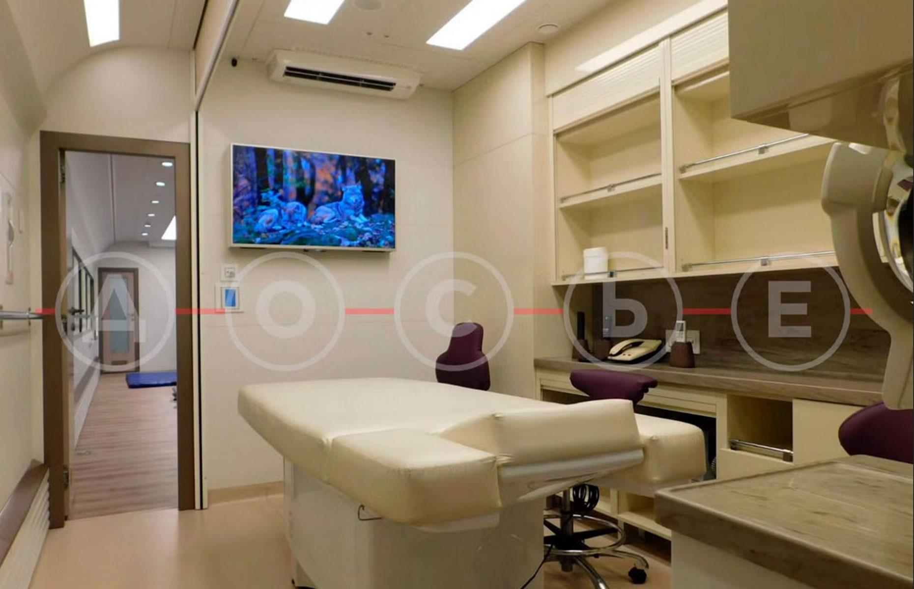 Putin's onboard beauty parlour