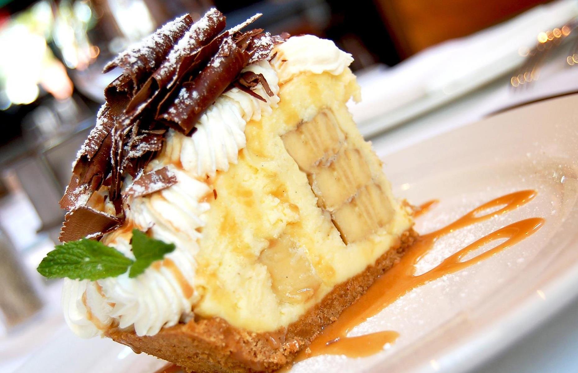 Nevada: banana cream pie, Emeril's New Orleans, Las Vegas