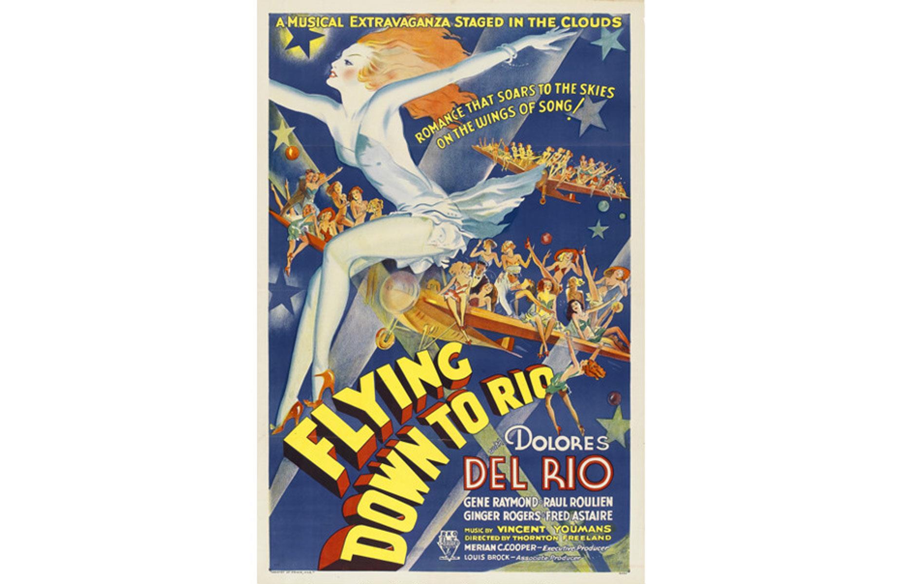 Flying Down to Rio (American poster, 1933): $239,000 (£119.5k)