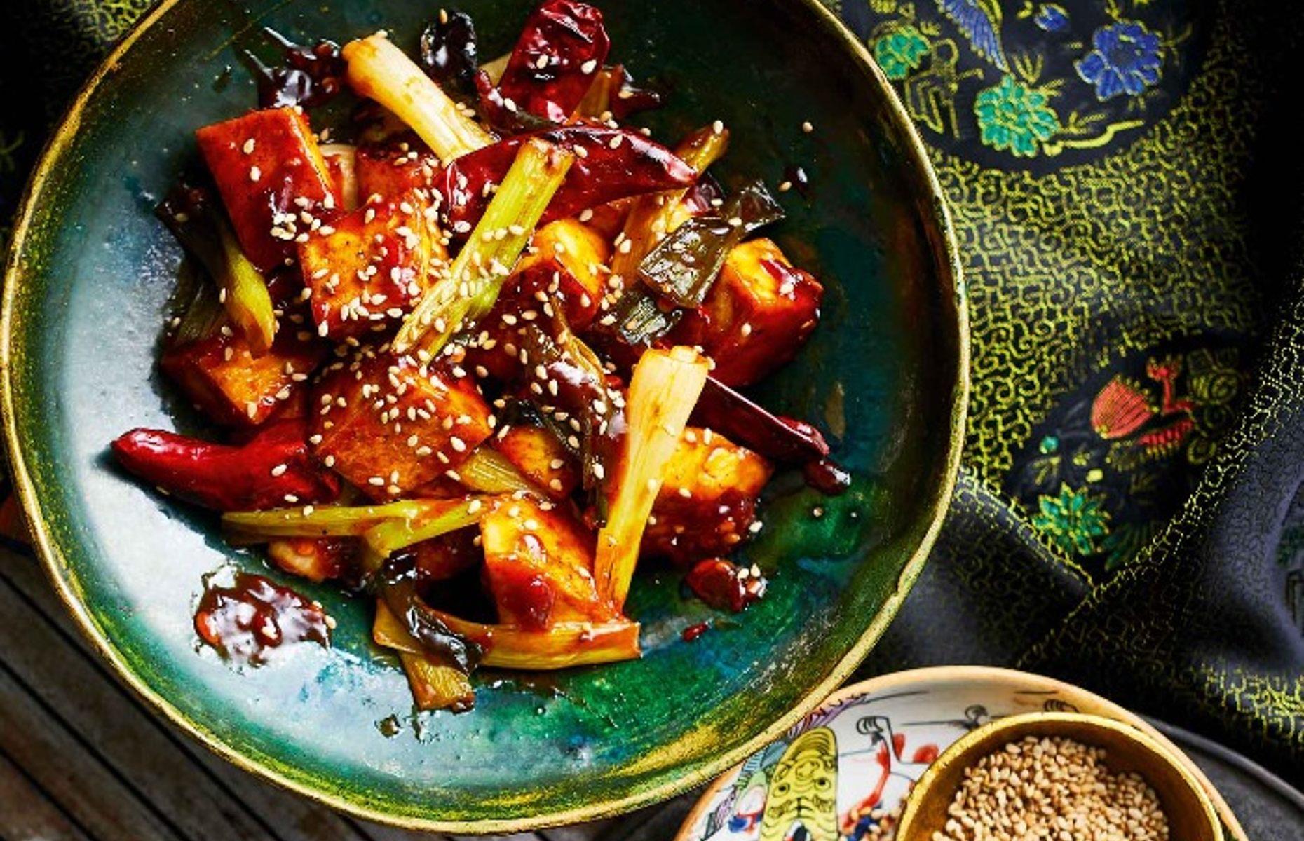 4. General Tso’s chilli tofu