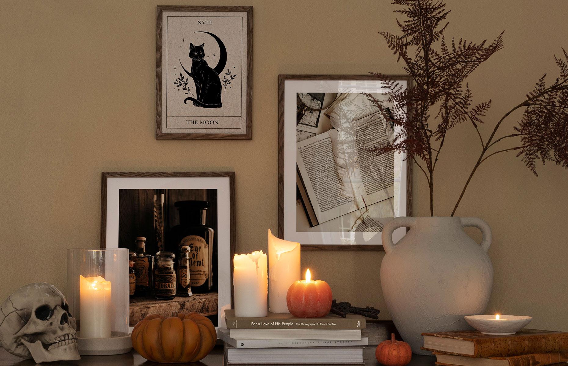 Make a ghoulish gallery