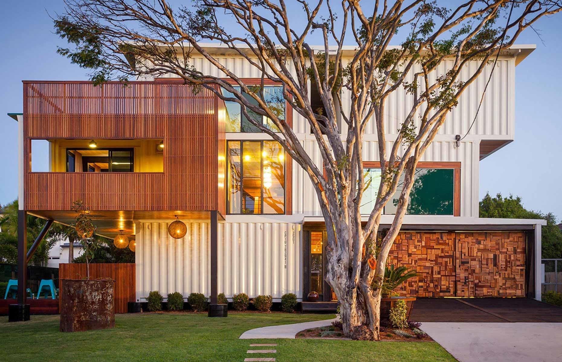 Graceville Container House, Queensland, Australia