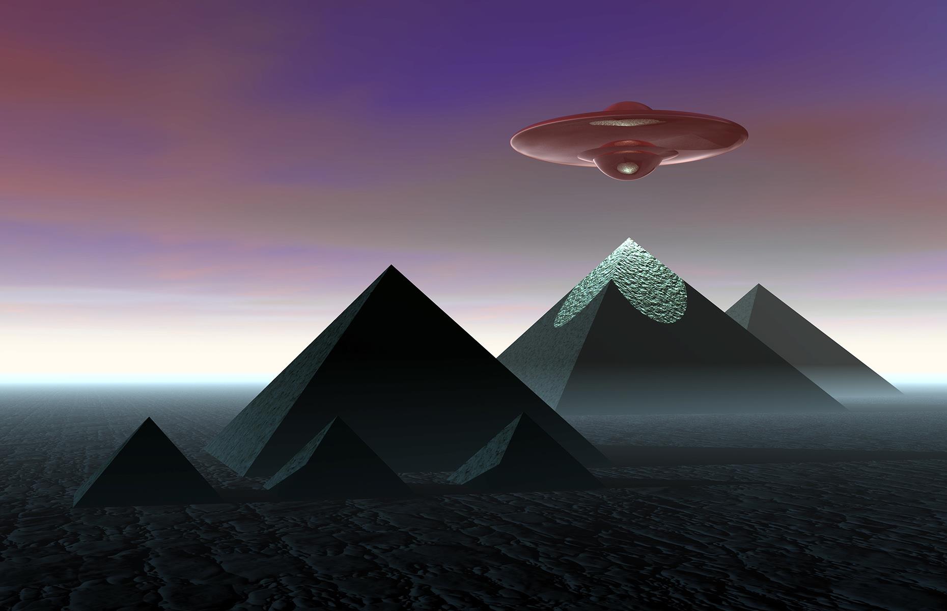 The pyramids have become a magnet for conspiracy