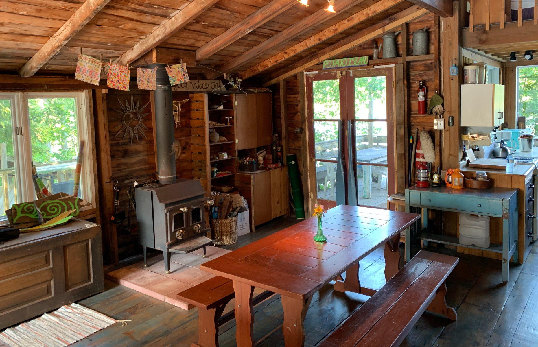 Potato Island cottage, Big Rideau Lake, Ontario, Canada
