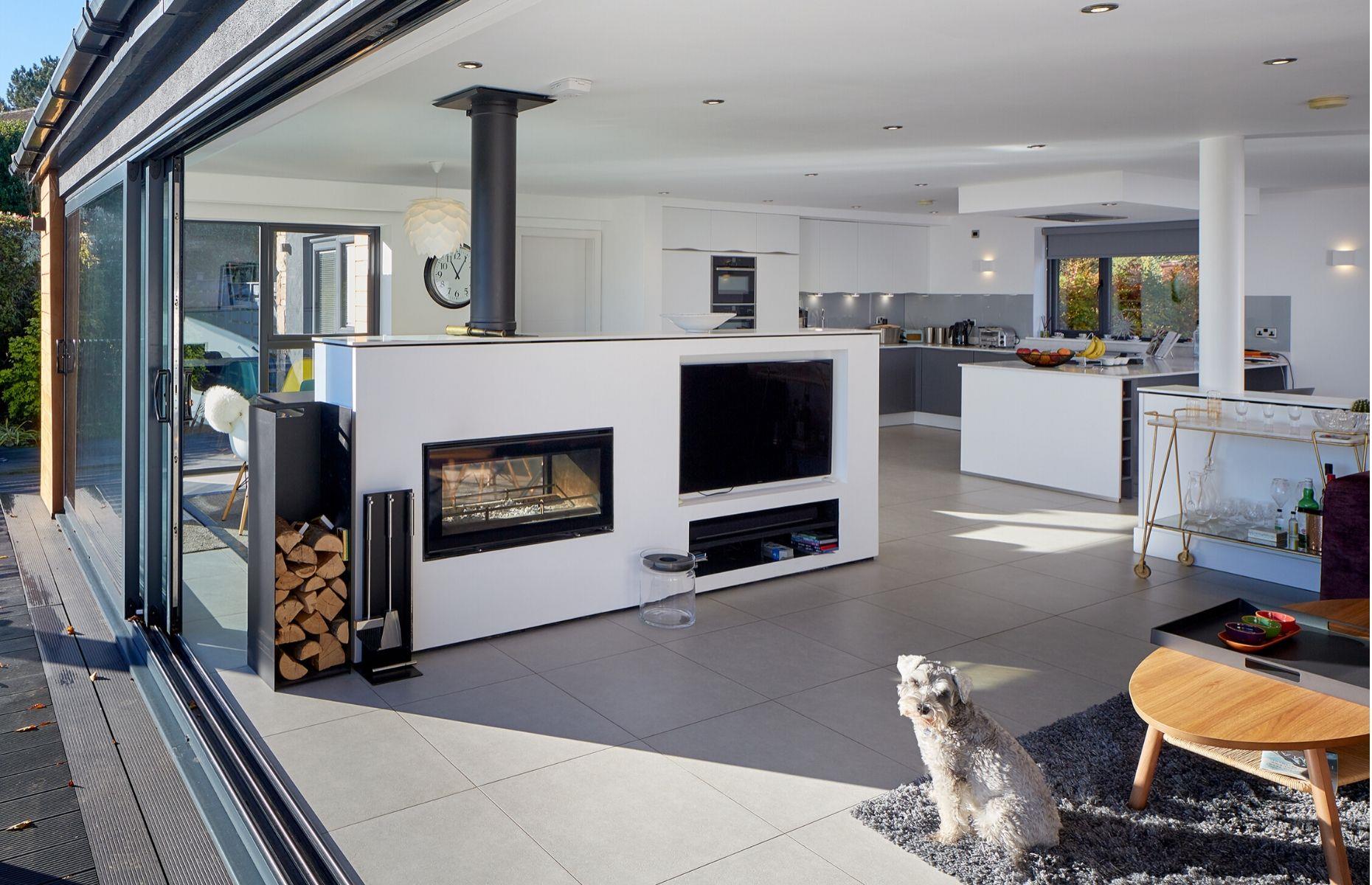 Single-storey front extension, West Yorkshire, UK