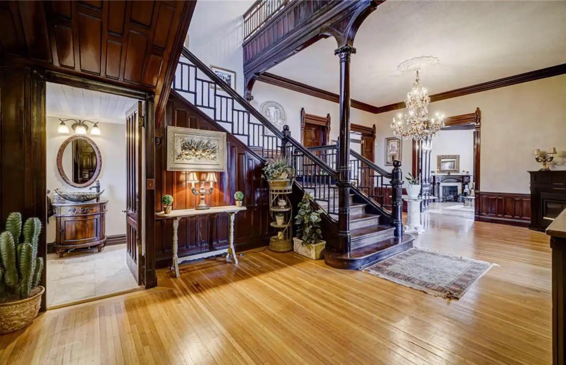 Victorian castle, Hamilton, Ontario
