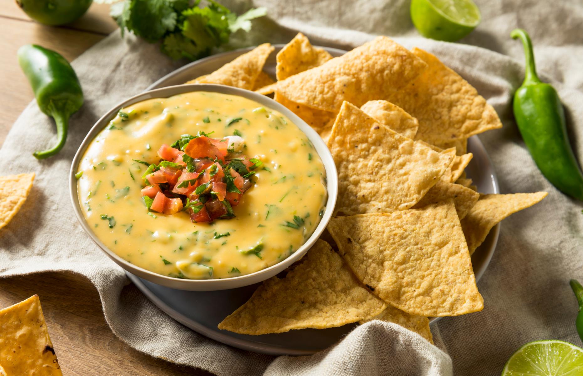 31. Smoked queso dip
