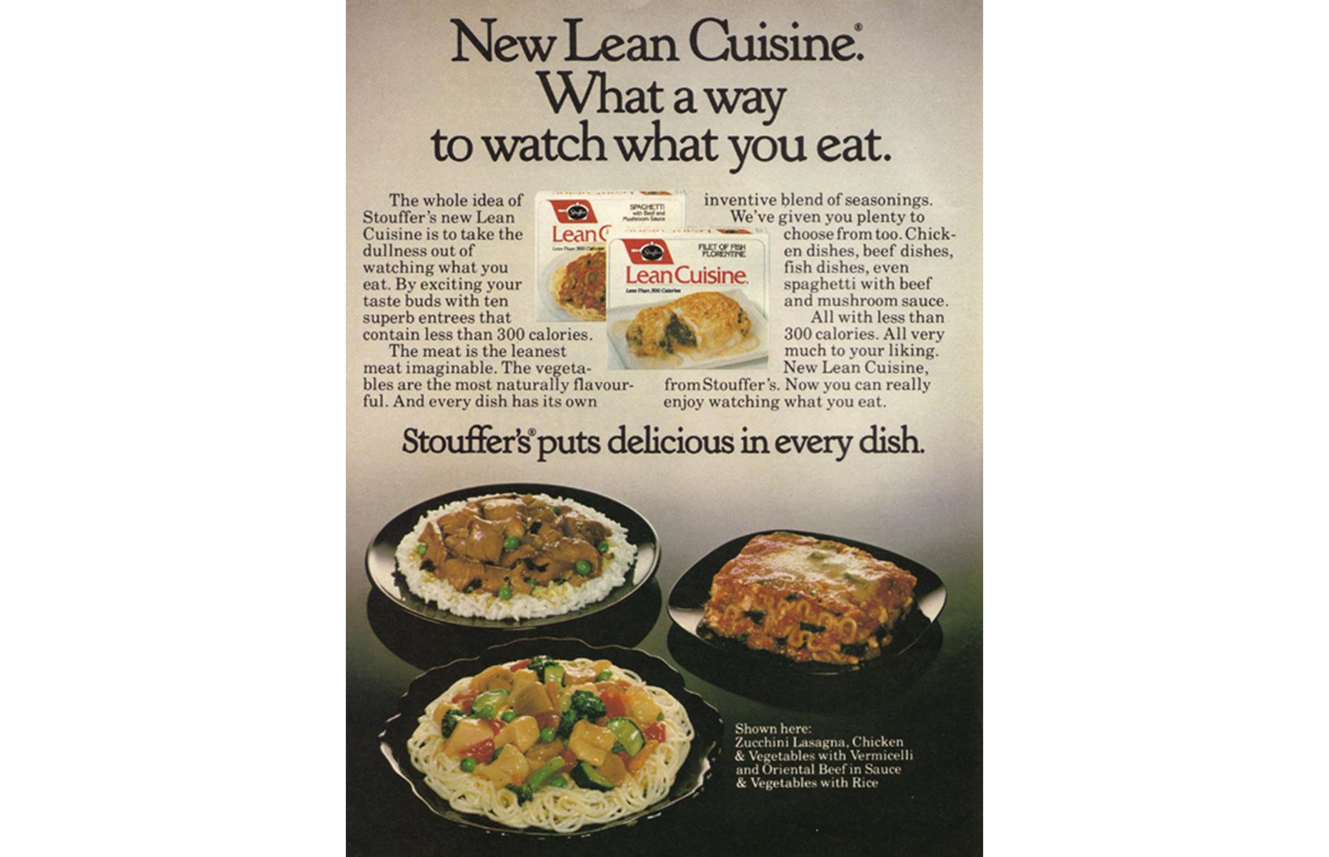 1981: Lean Cuisine