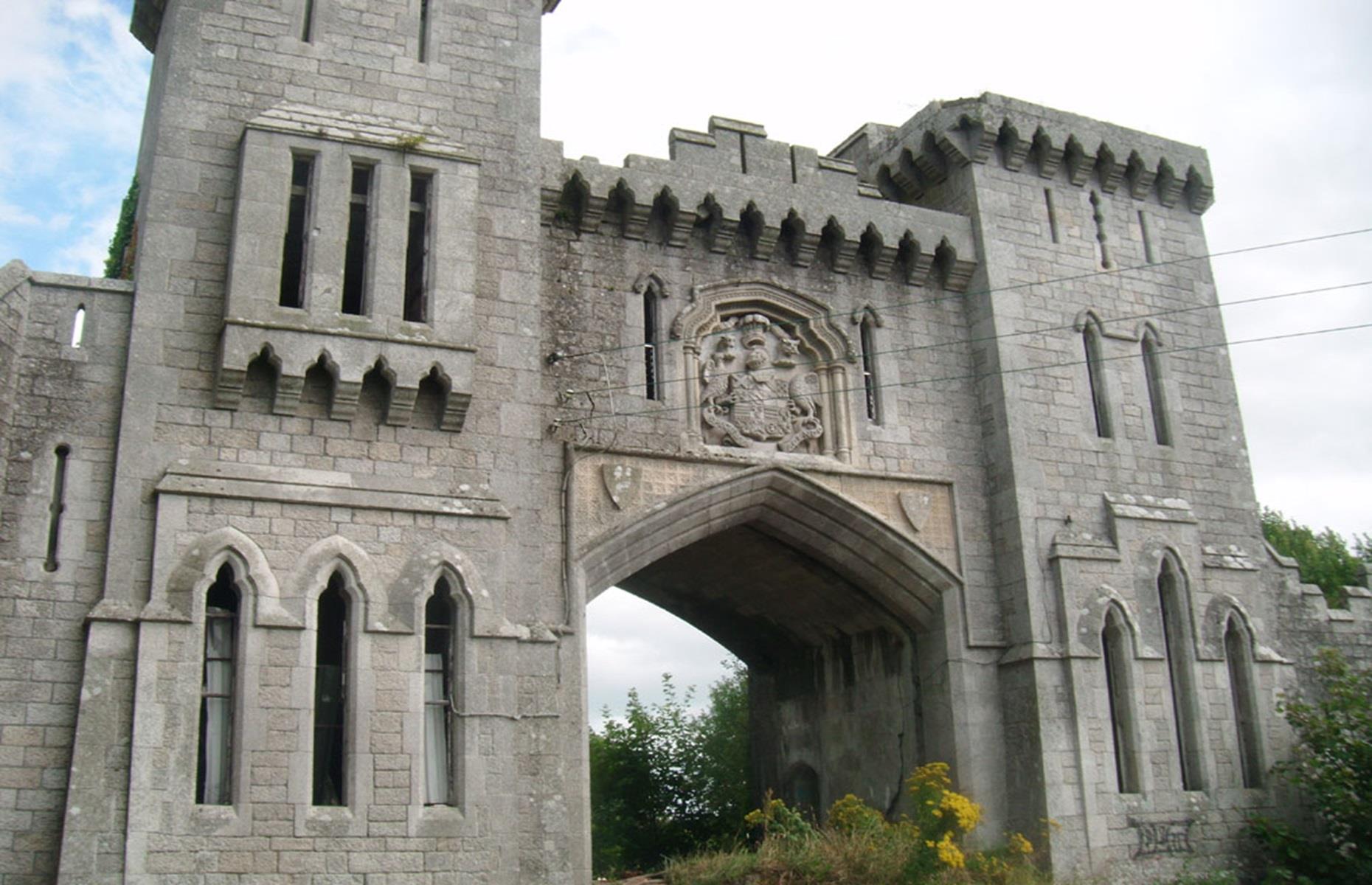 Historic gate lodge: medieval influence