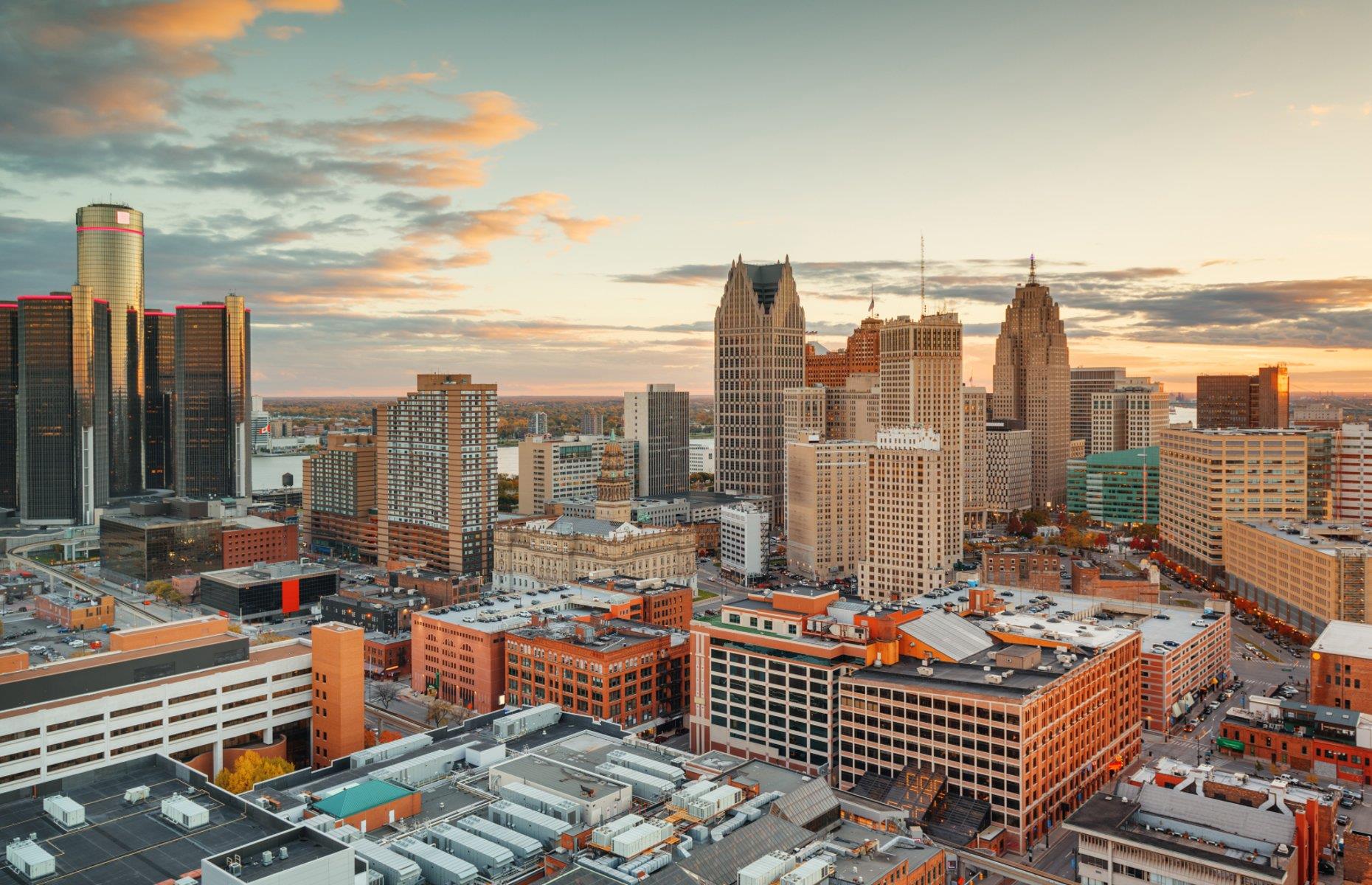 Most dangerous: 4. Detroit, Michigan