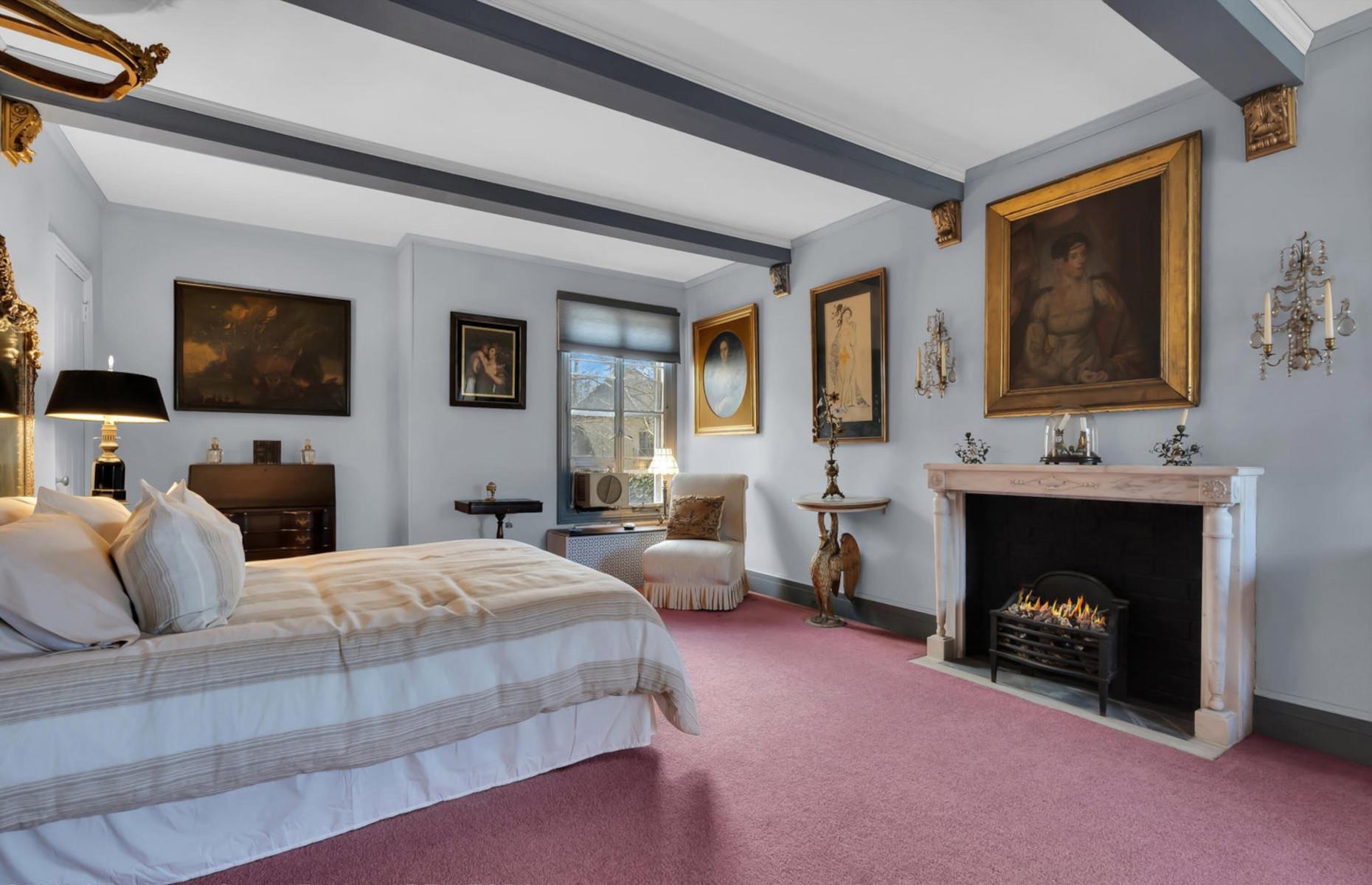Modest master bedroom 
