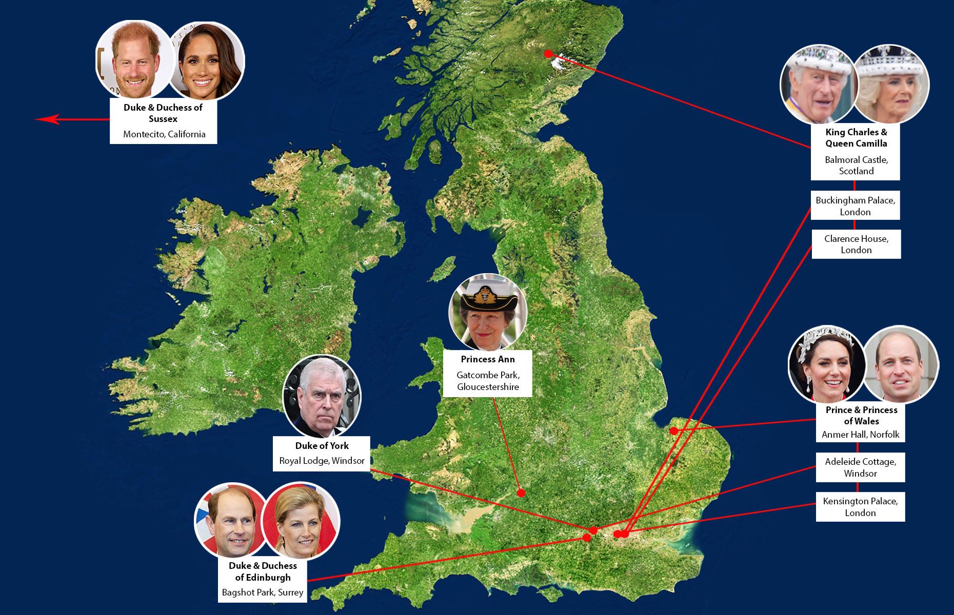 Who are the trusted senior royals?