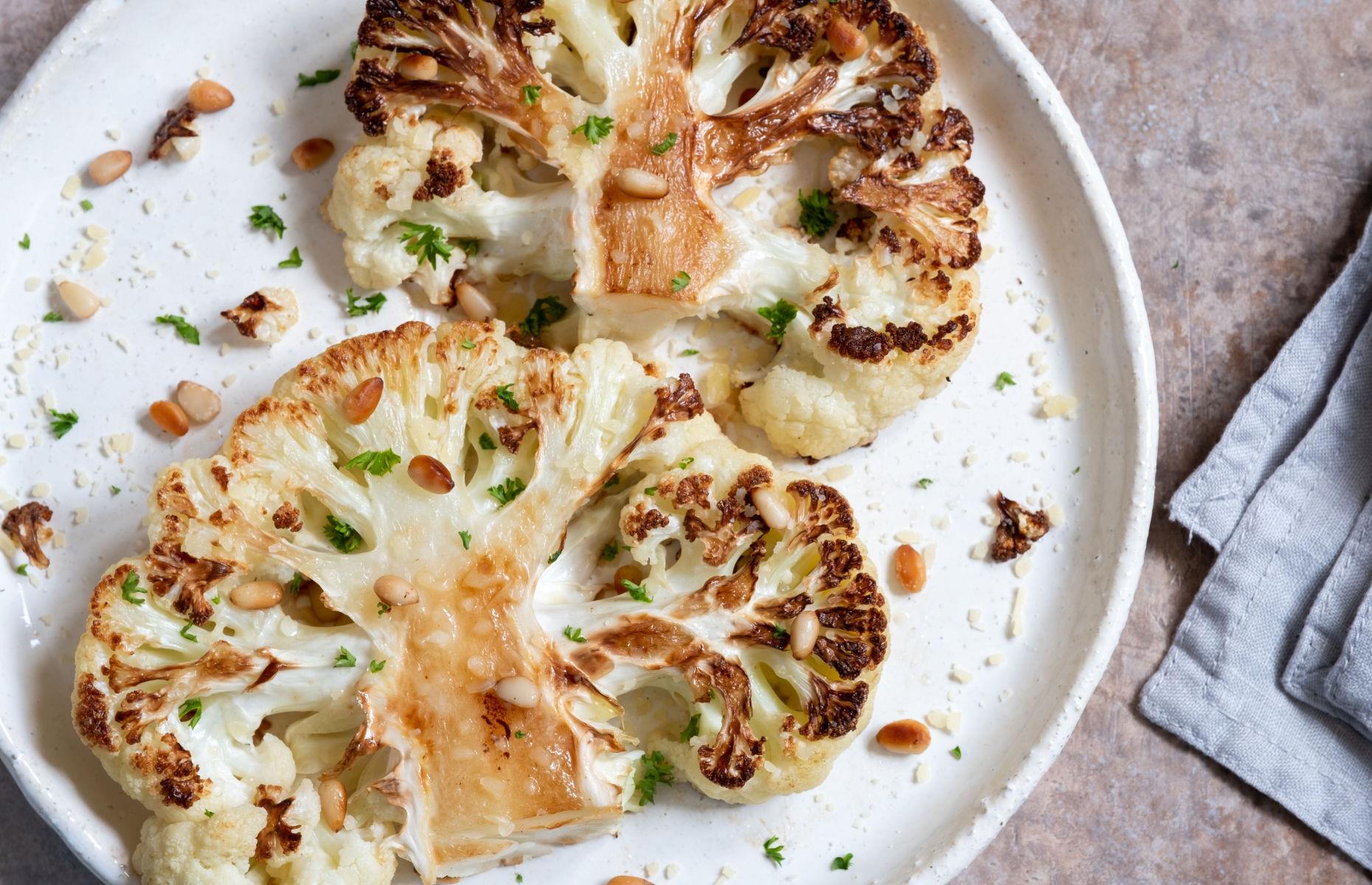 Try a cauliflower steak instead of beef 