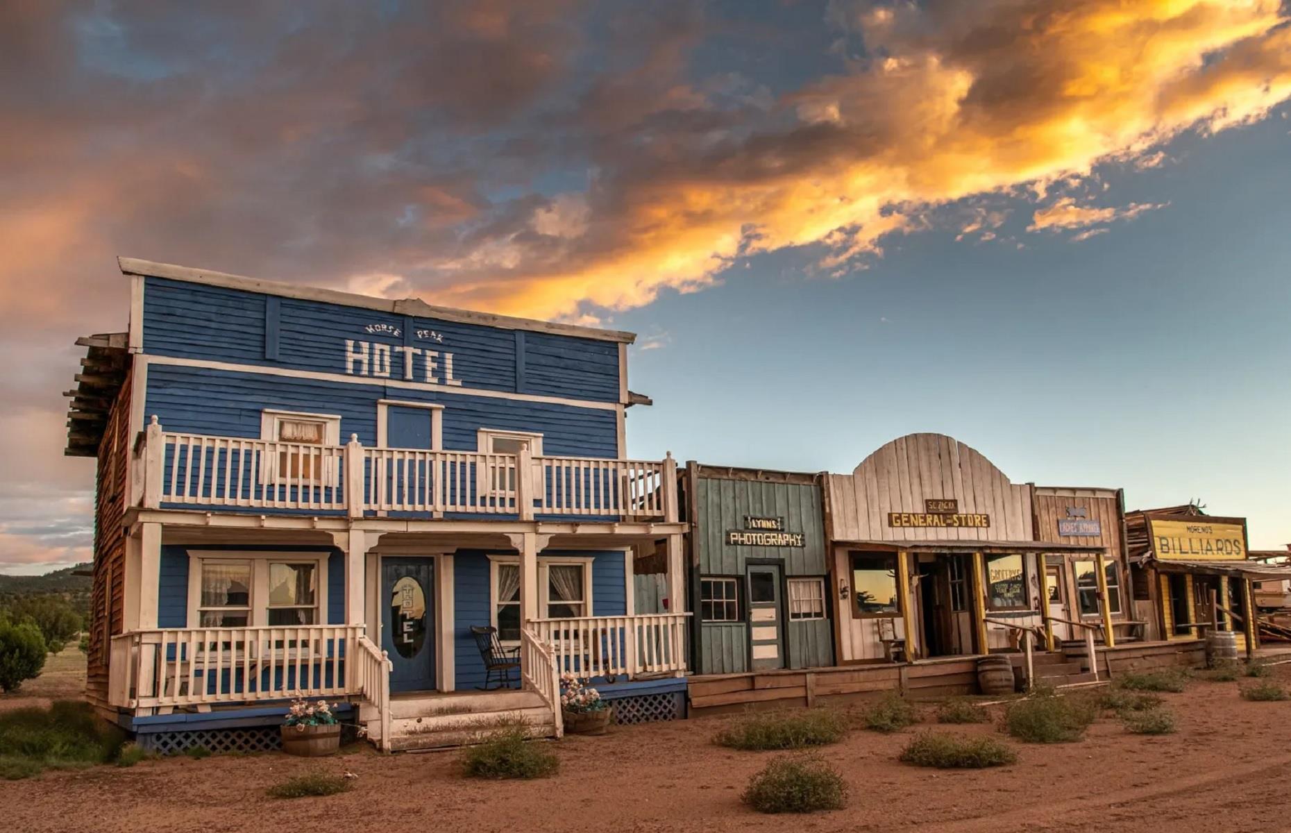 Western movie ranch, New Mexico, USA: $1.6 million