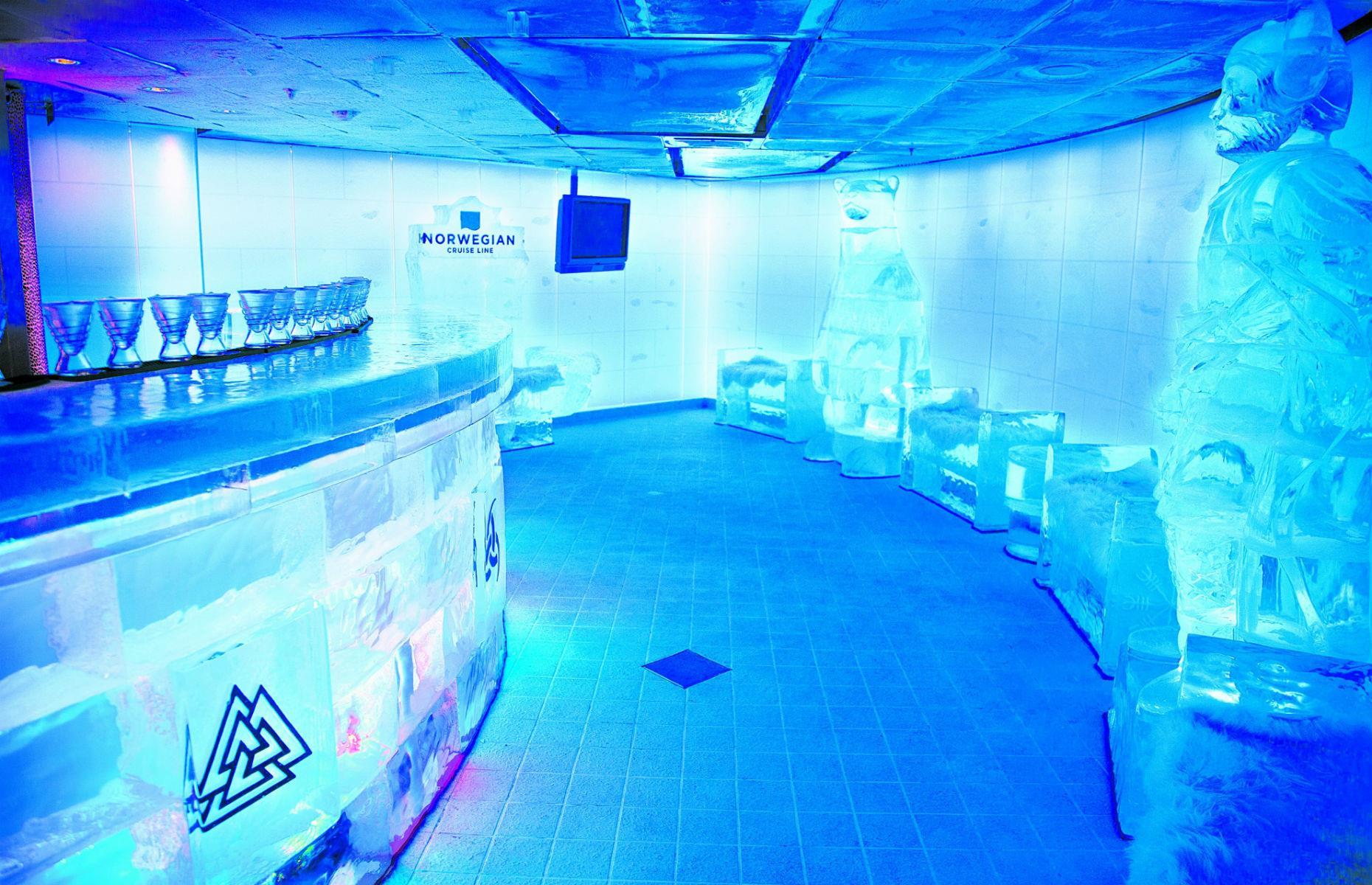 Chill out in an ice bar