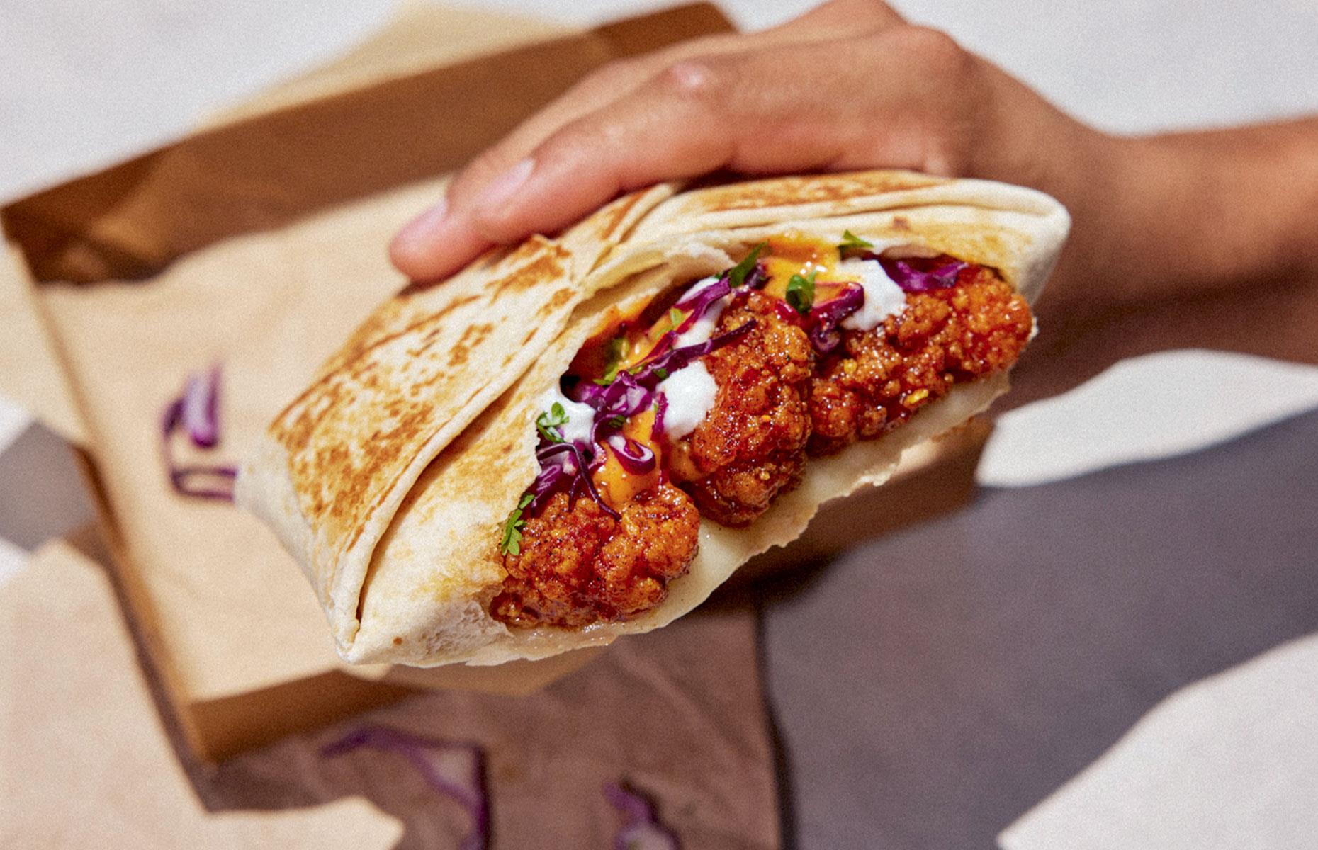 38. Southwest Hot CHX Crunchwrap Supreme, Taco Bell, USA
