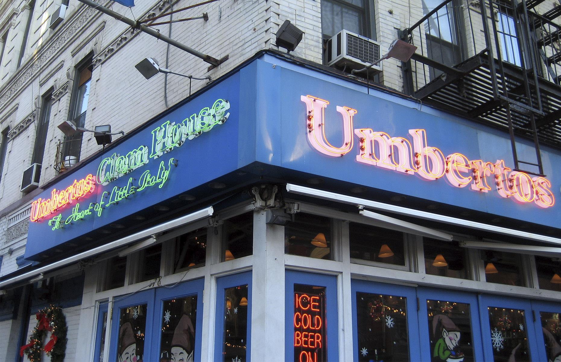 Umberto’s Clam House, New York, US
