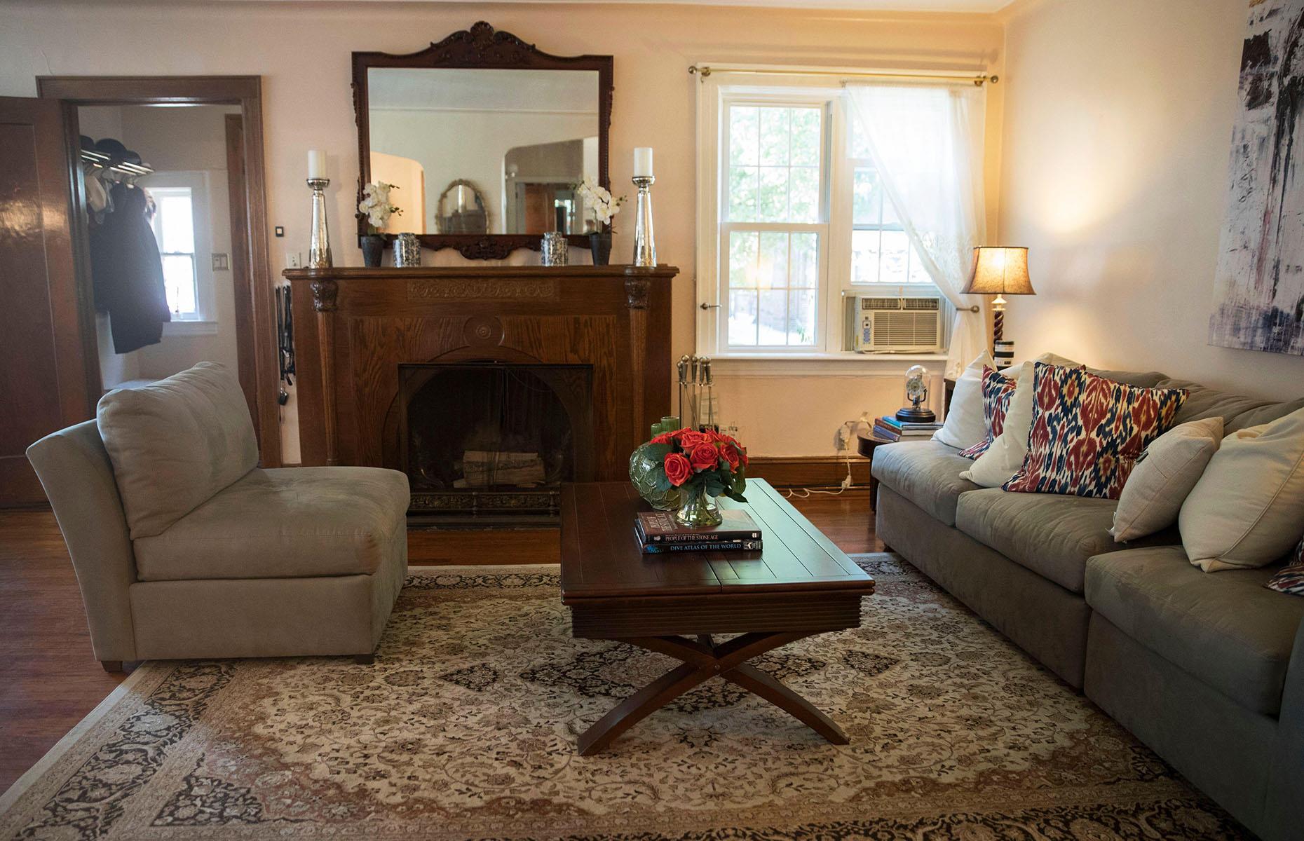 Pleasant surroundings