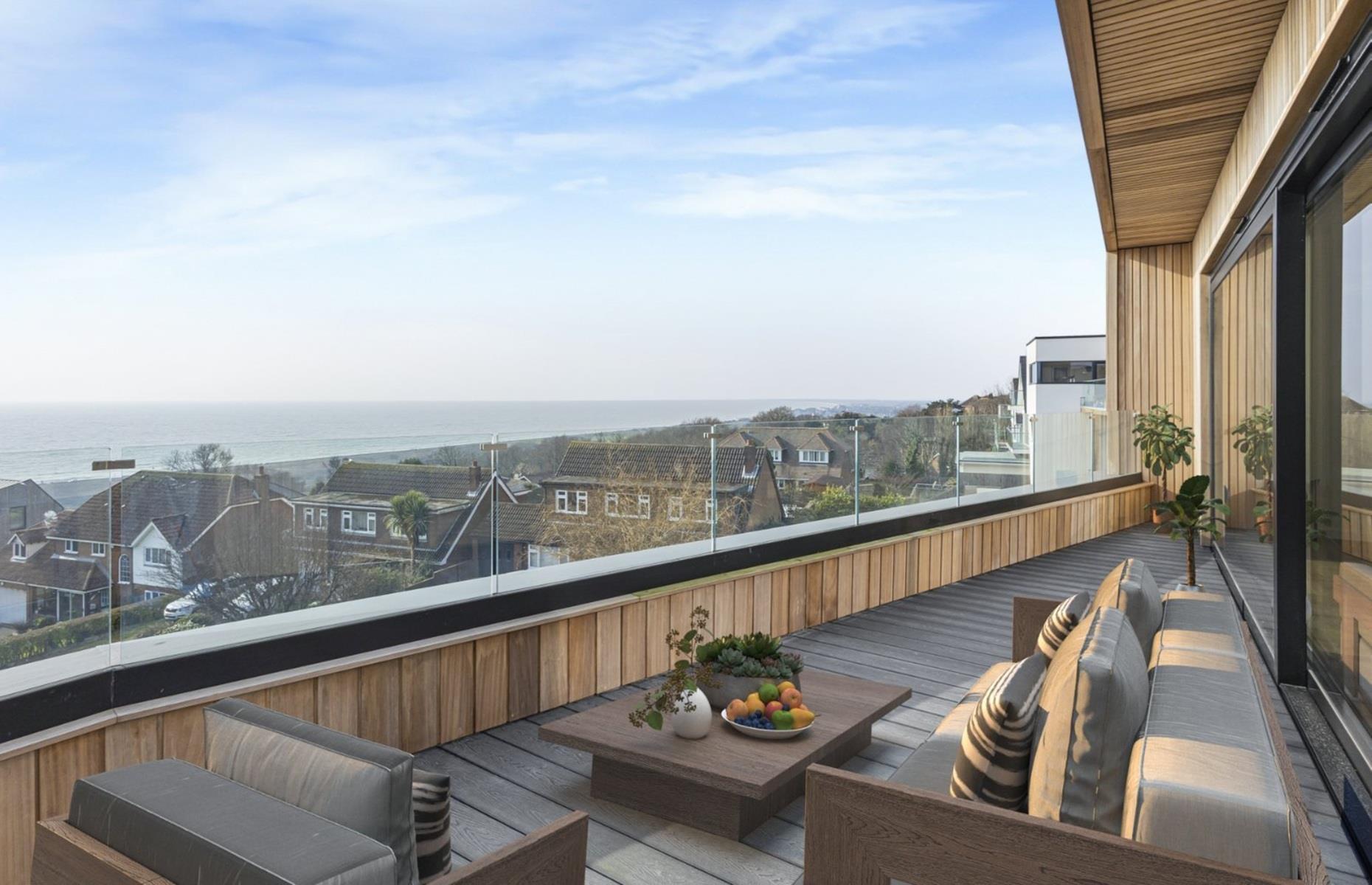 Unobstructed ocean vistas