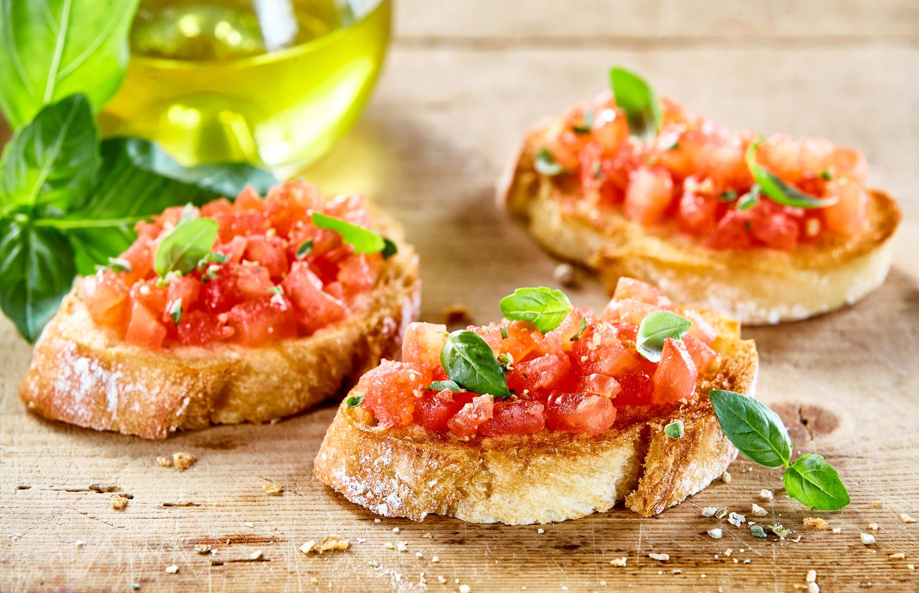 Tomato bruschetta