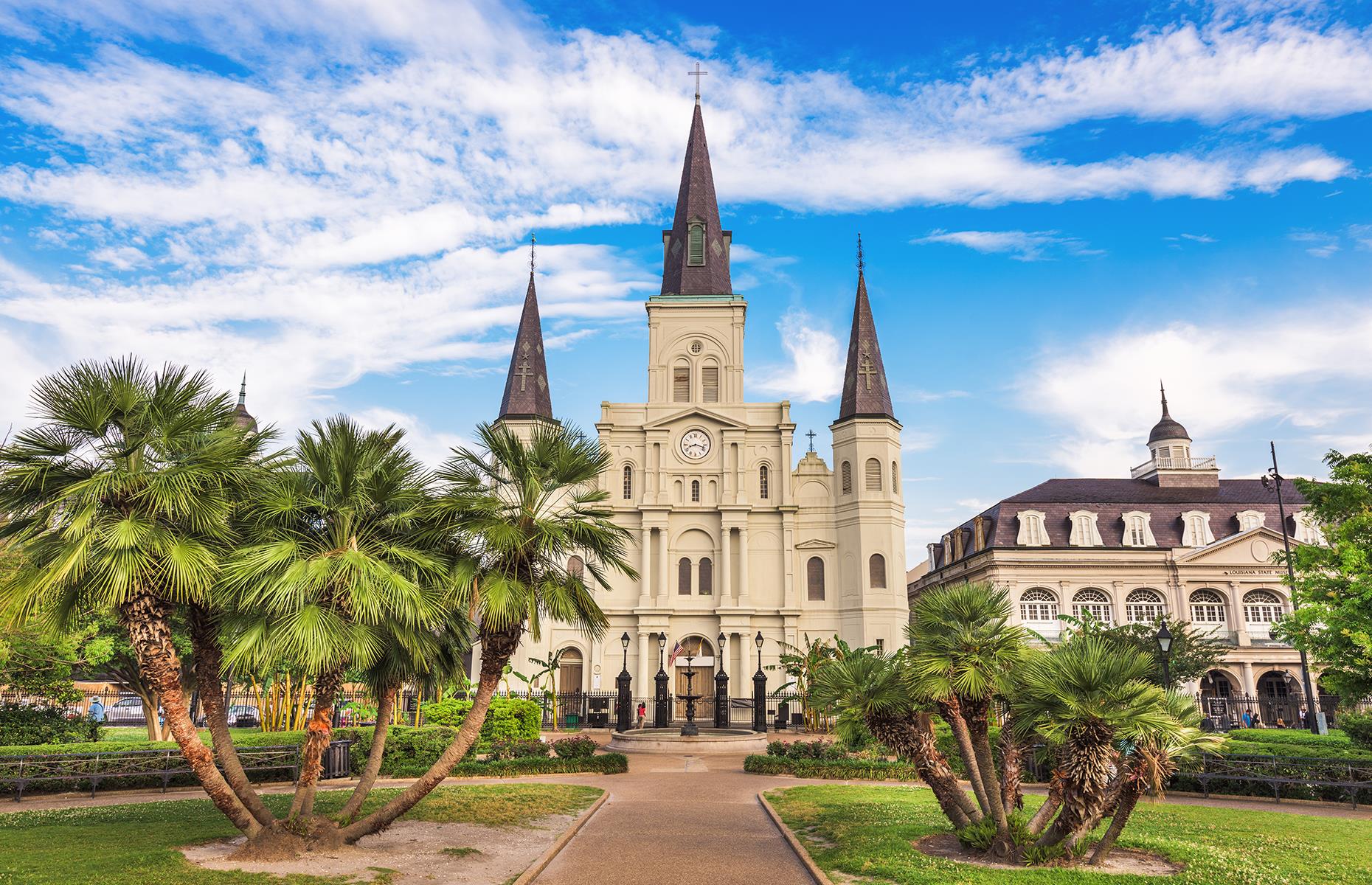 Louisiana: St Louis Cathedral, New Orleans
