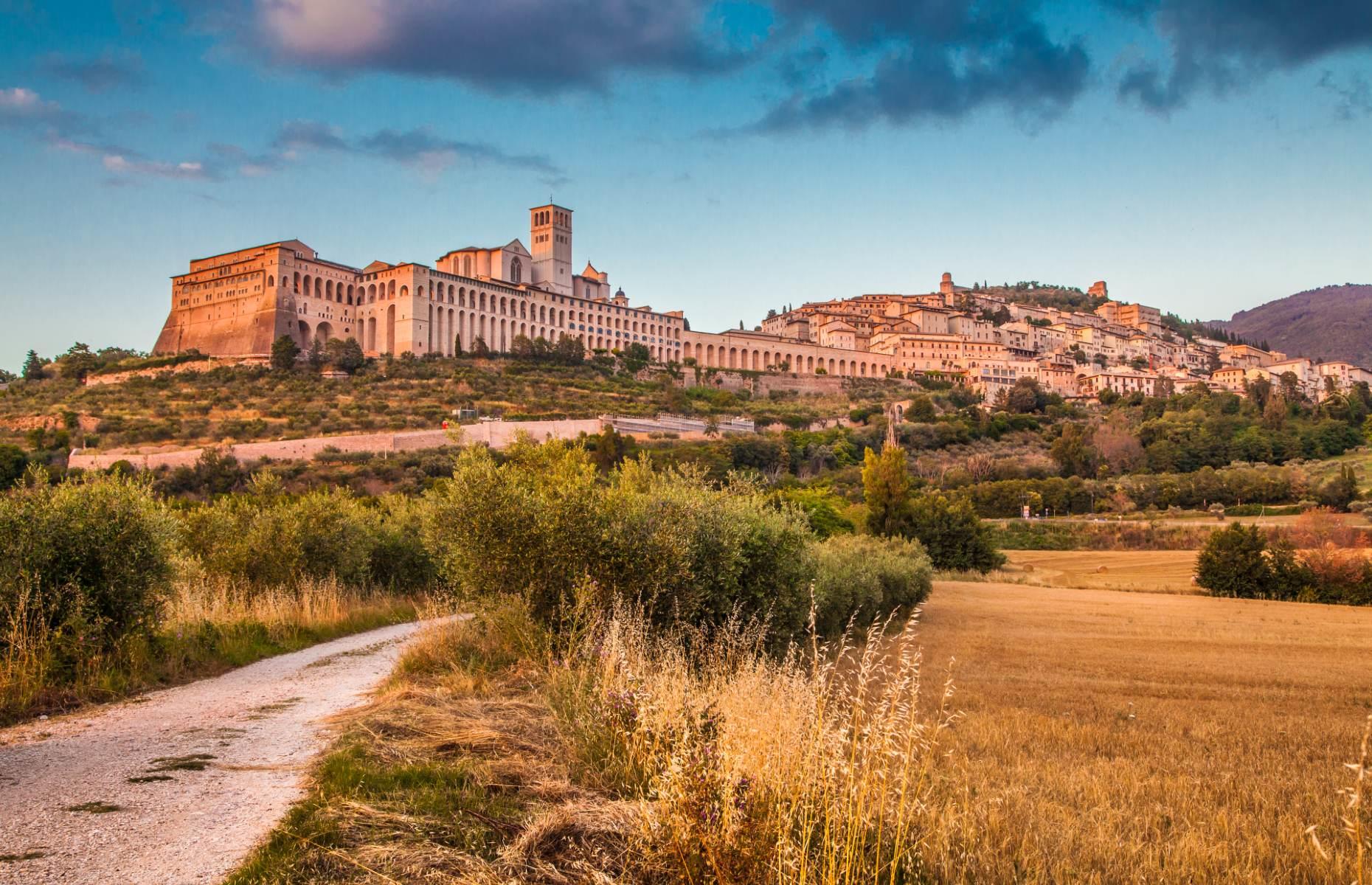 Assisi, the Basilica of San Francesco and Other Franciscan Sites, Umbria