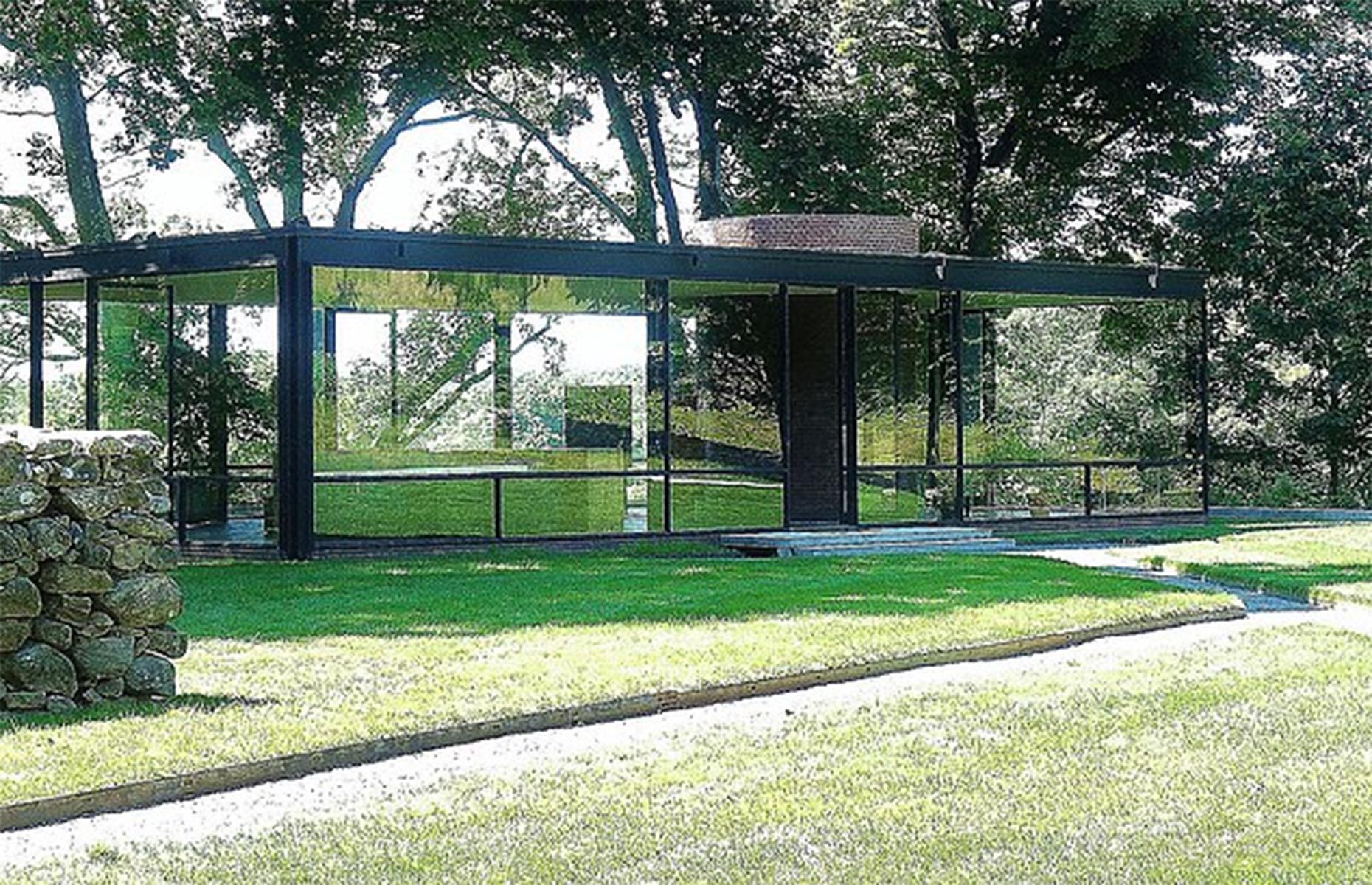 The Glass House by Philip Johnson
