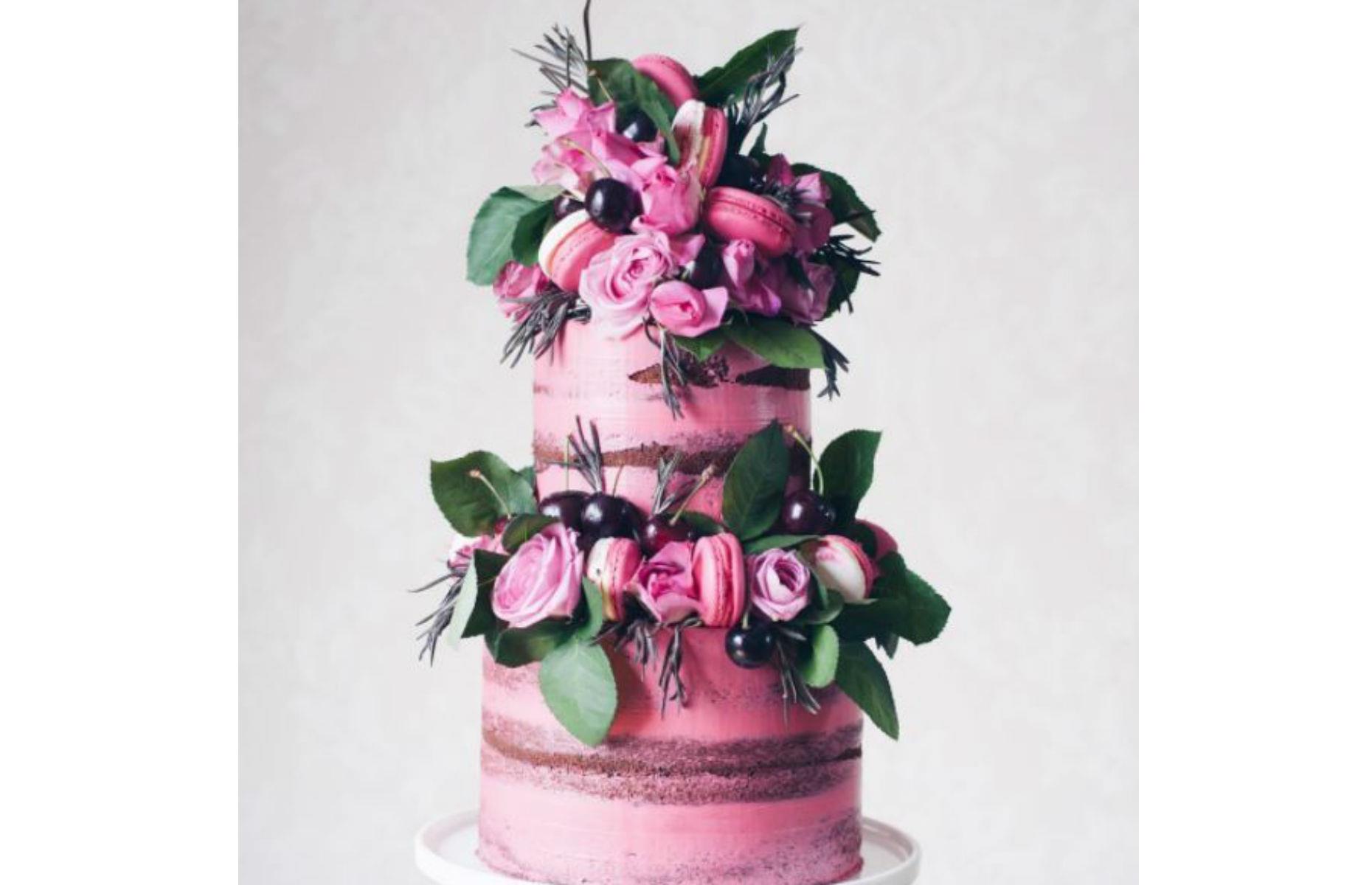 Cherry explosion – Juniper Cakery, East Yorkshire, UK