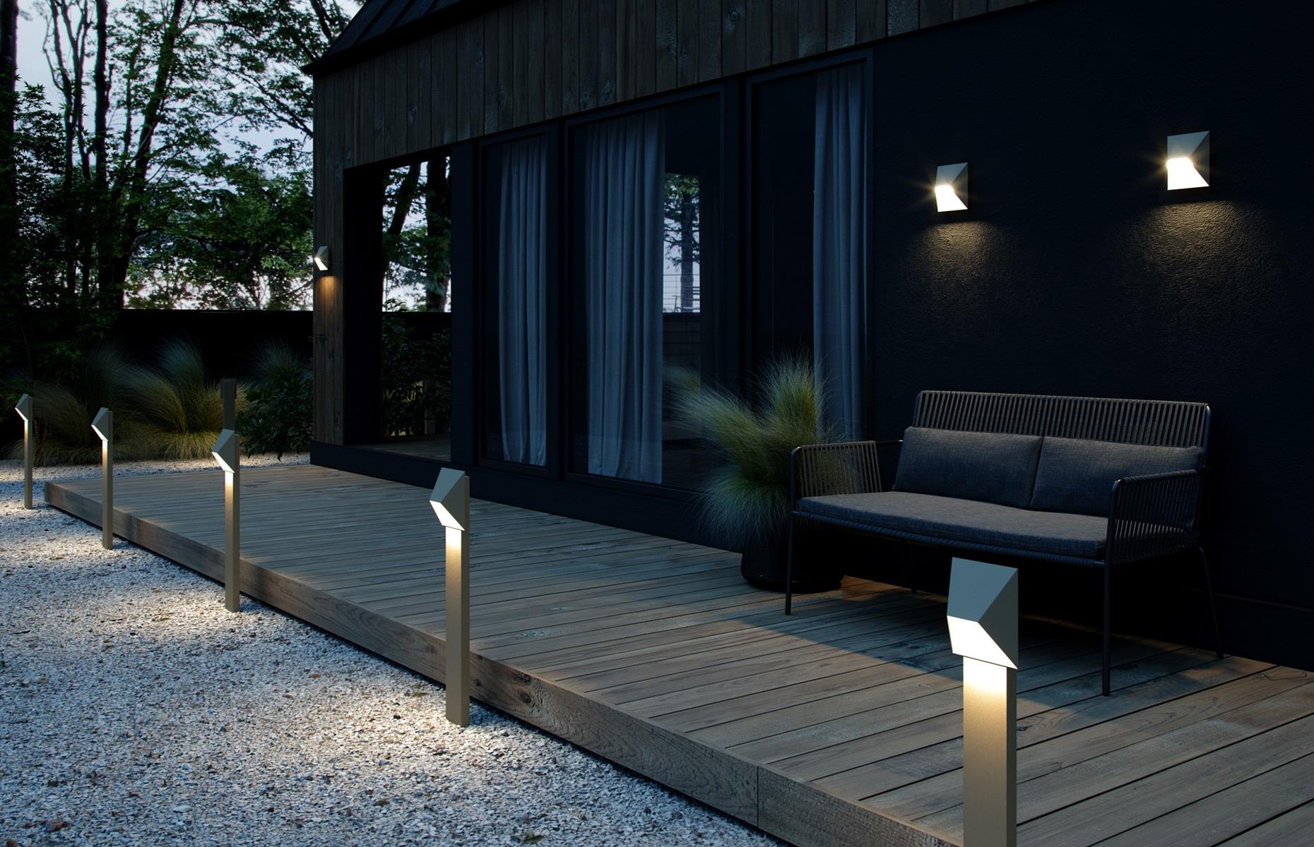 Practical garden lighting