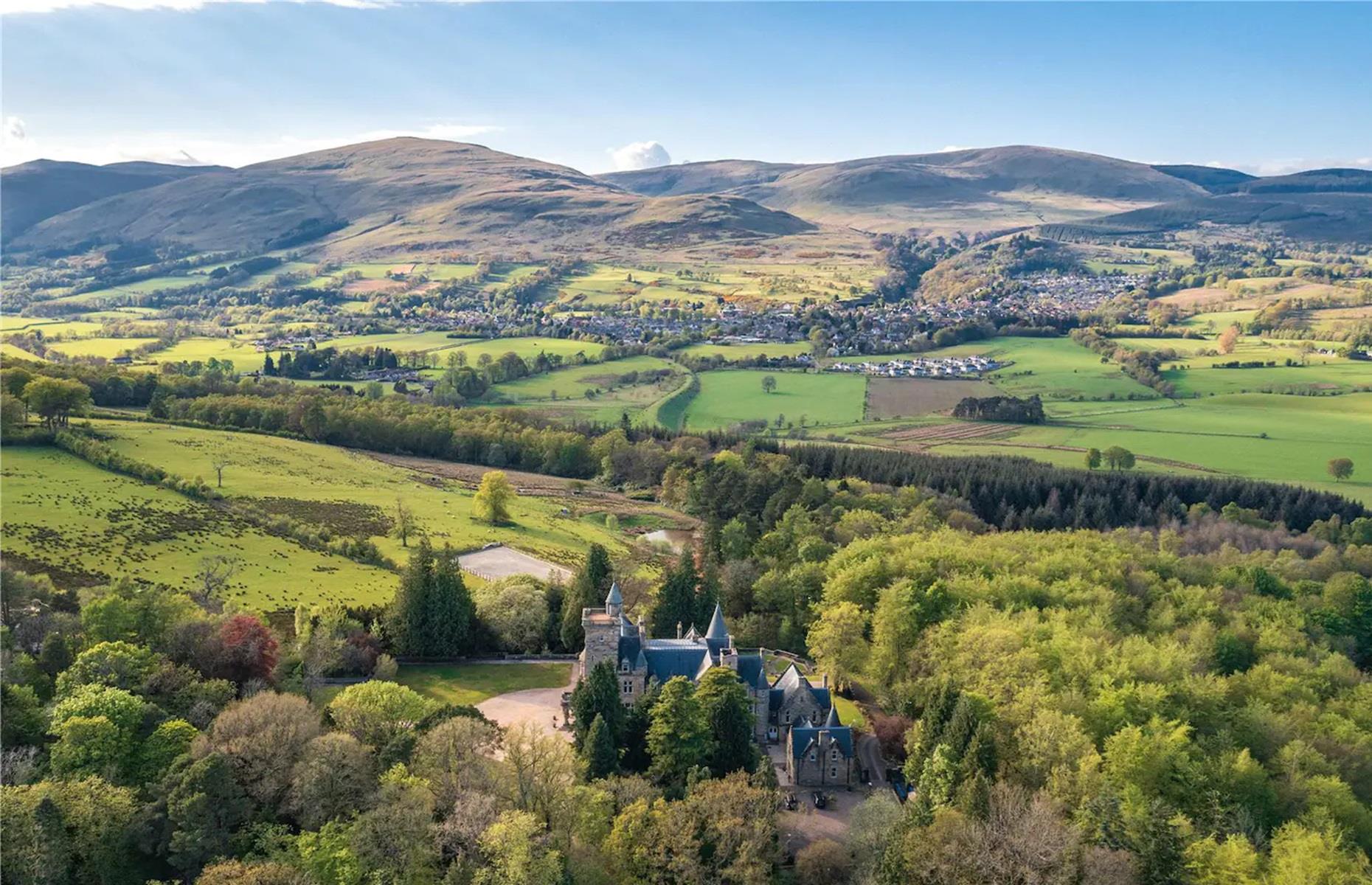 Dollarbeg Castle, Clackmannanshire, UK