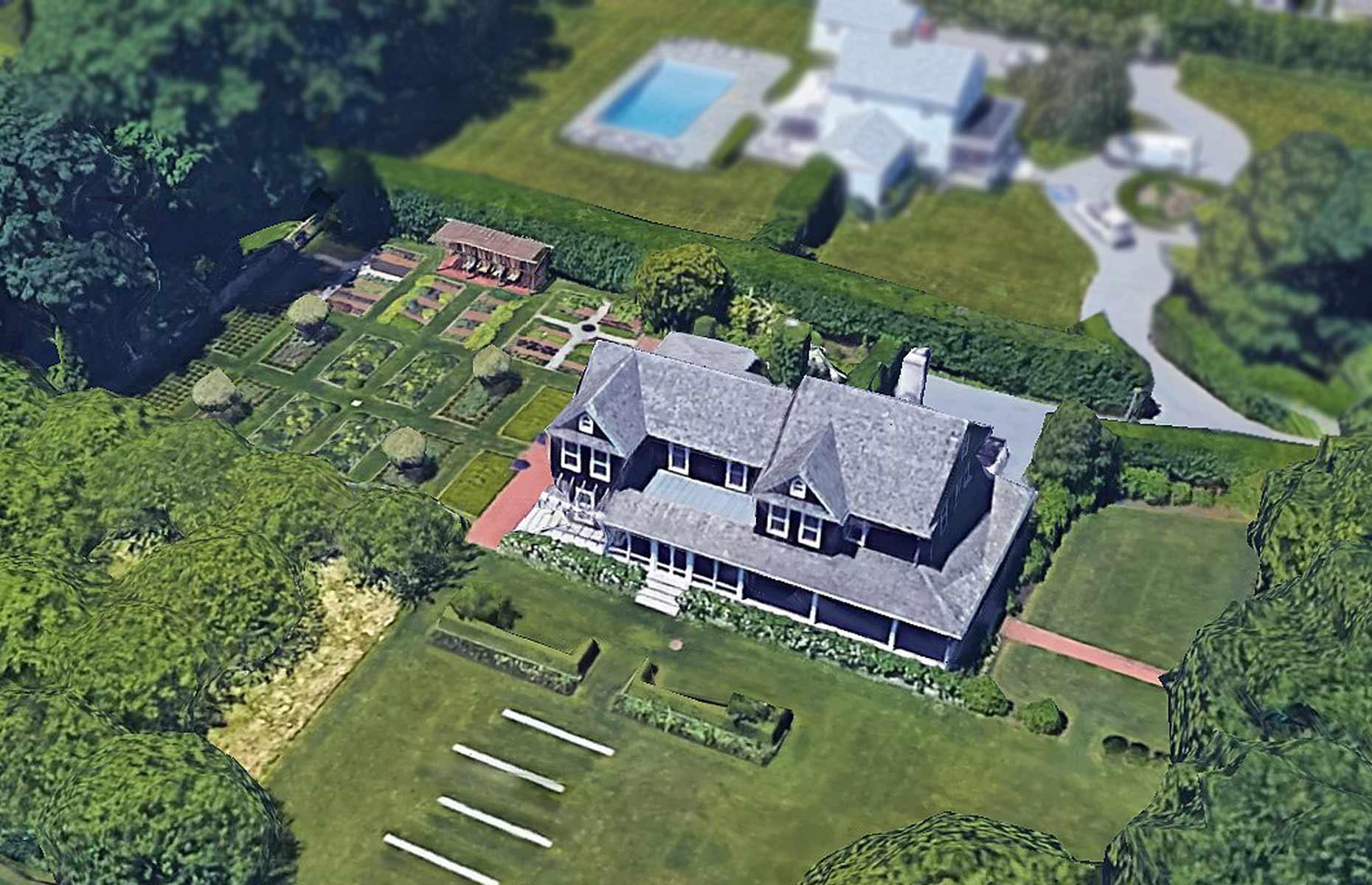 Ina Garten's Hamptons estate, New York, USA