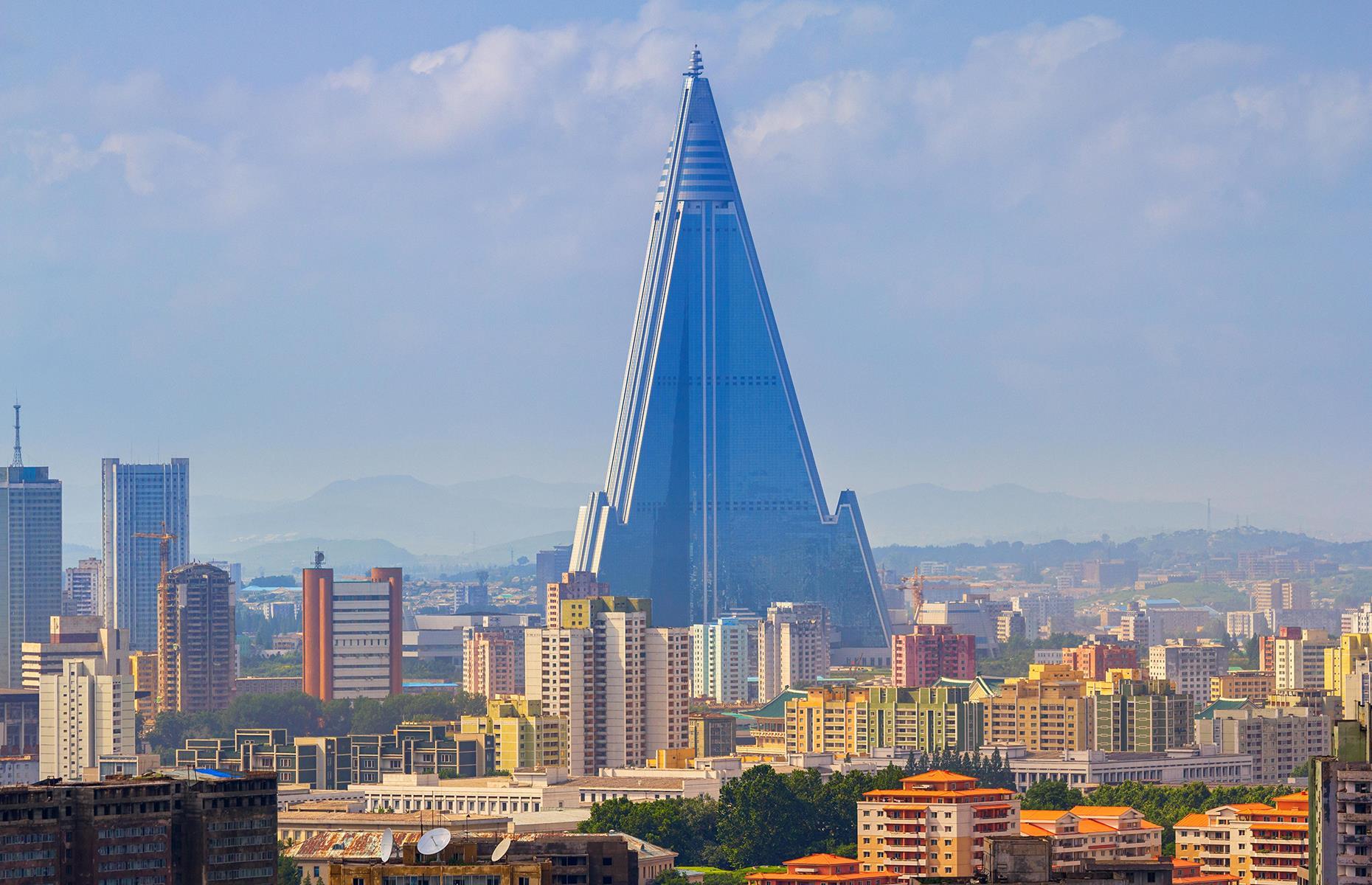 Pyongyang is home to the tallest pyramid in the world