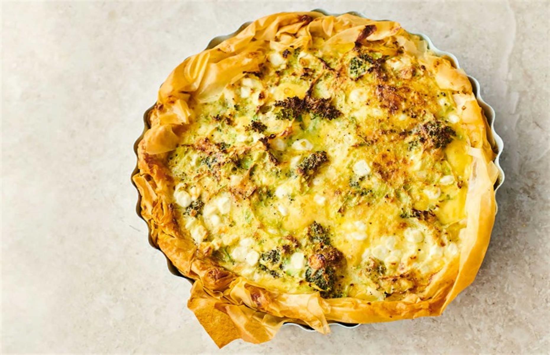 8. Quiche mit Brokkoli