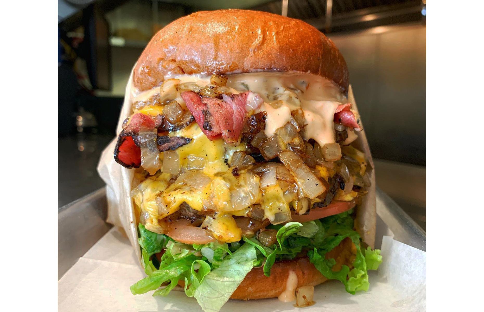 8. California: Pastrami Cheese Burger, Bunz, Huntington Beach