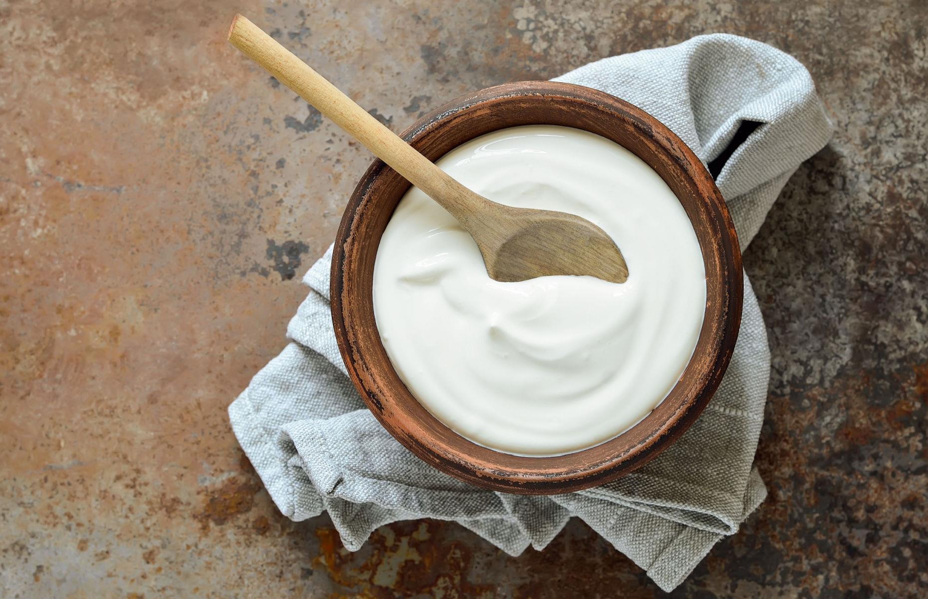 Use yogurt instead of sour cream