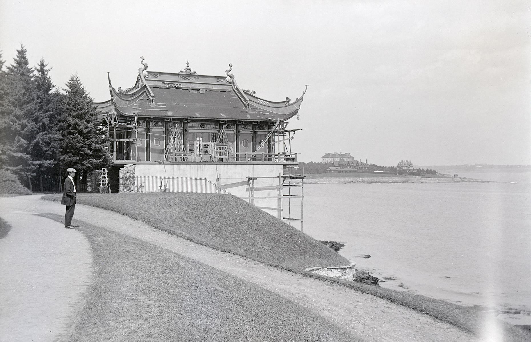 The Chinese tea house