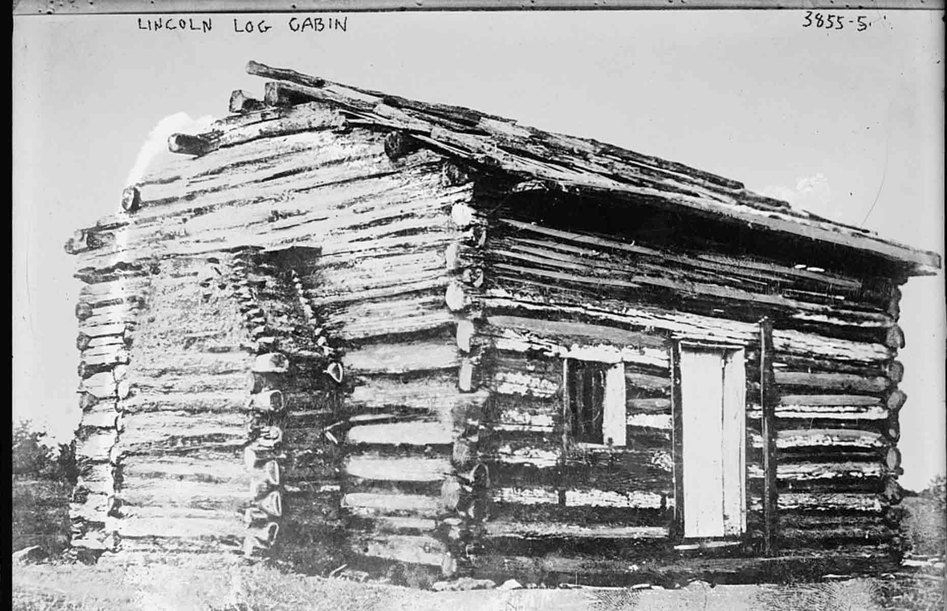 Abraham Lincoln's humble cabin on the Kentucky frontier