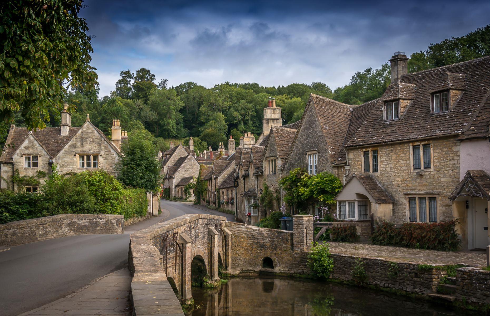 Castle Combe, England, UK
