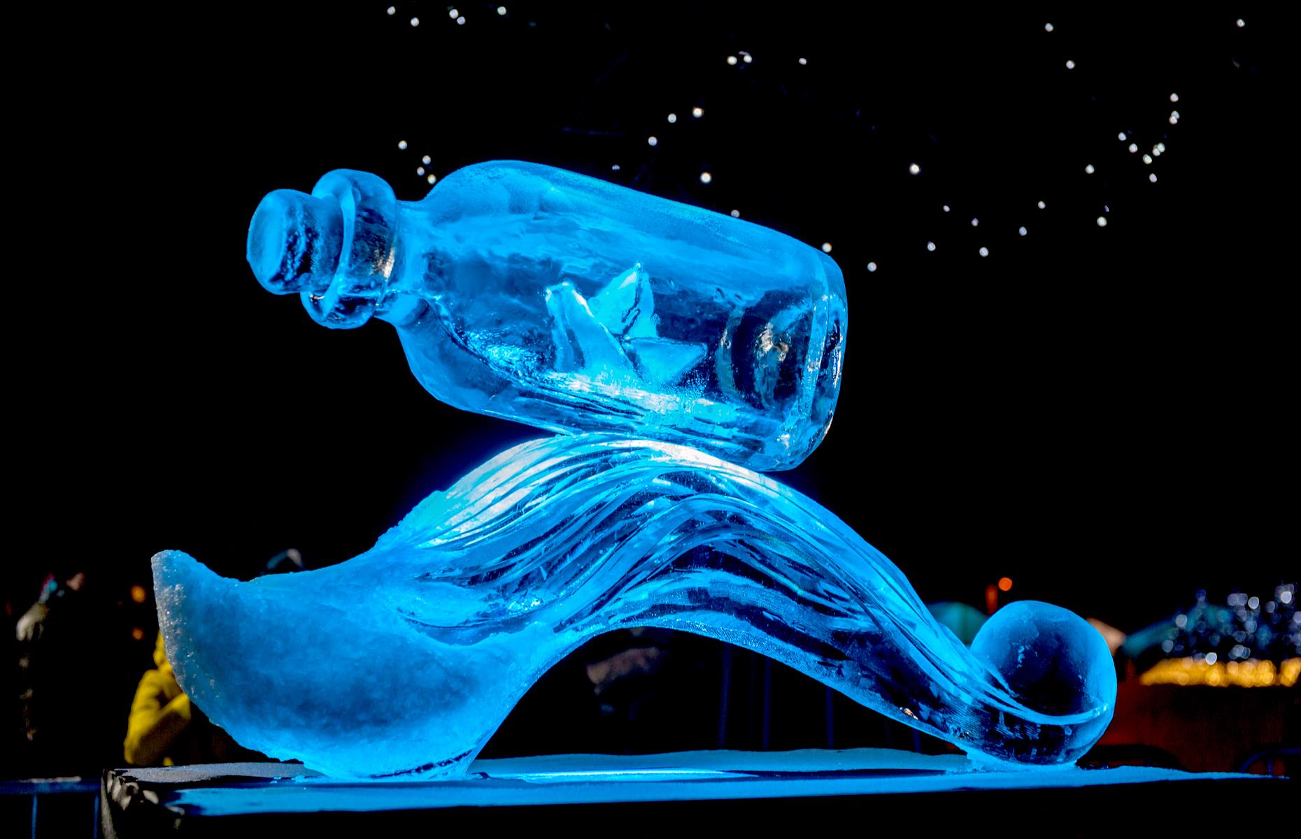 International Ice Sculpture Festival, Jelgava, Latvia