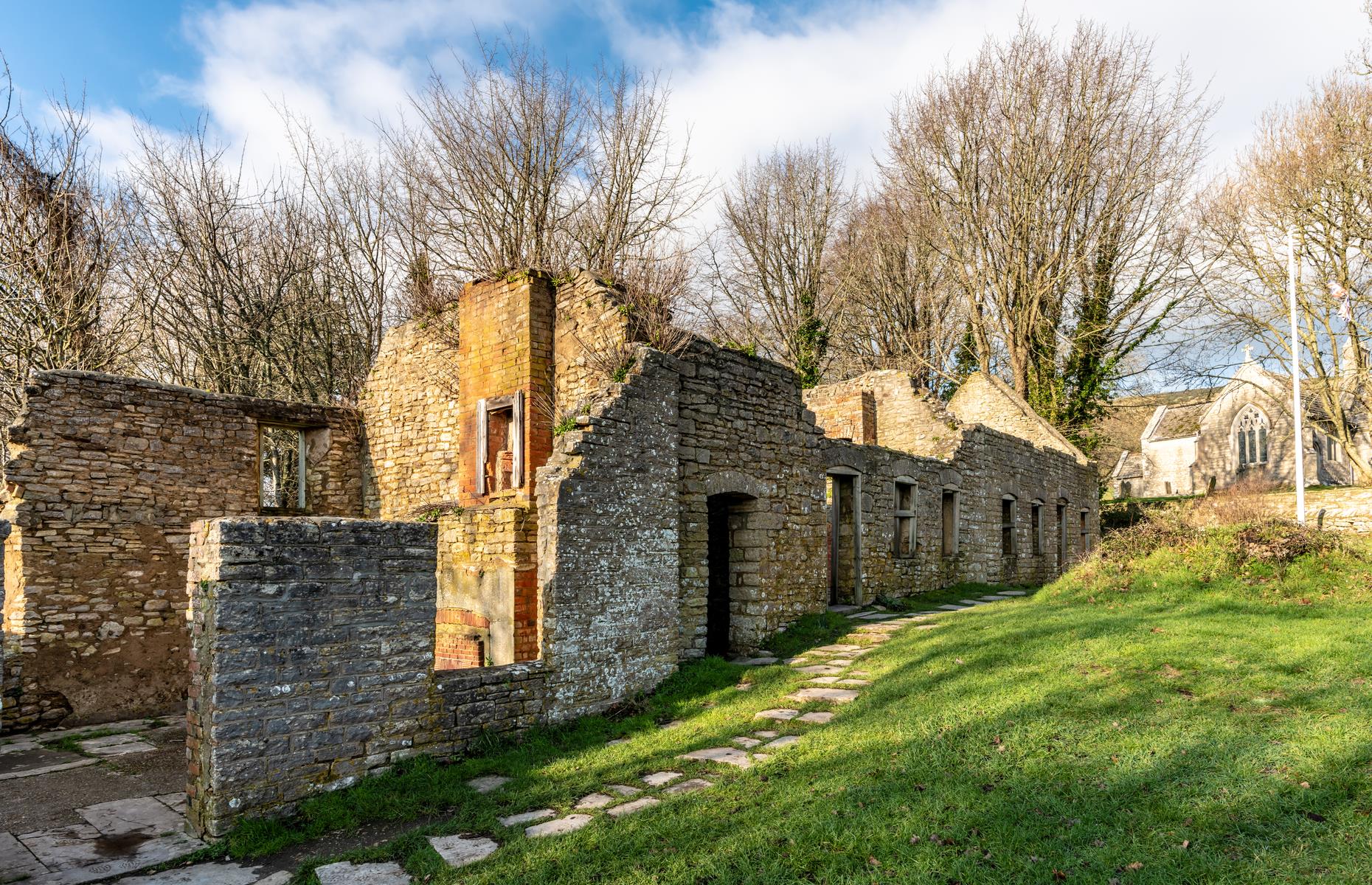 Tyneham, Dorset, UK