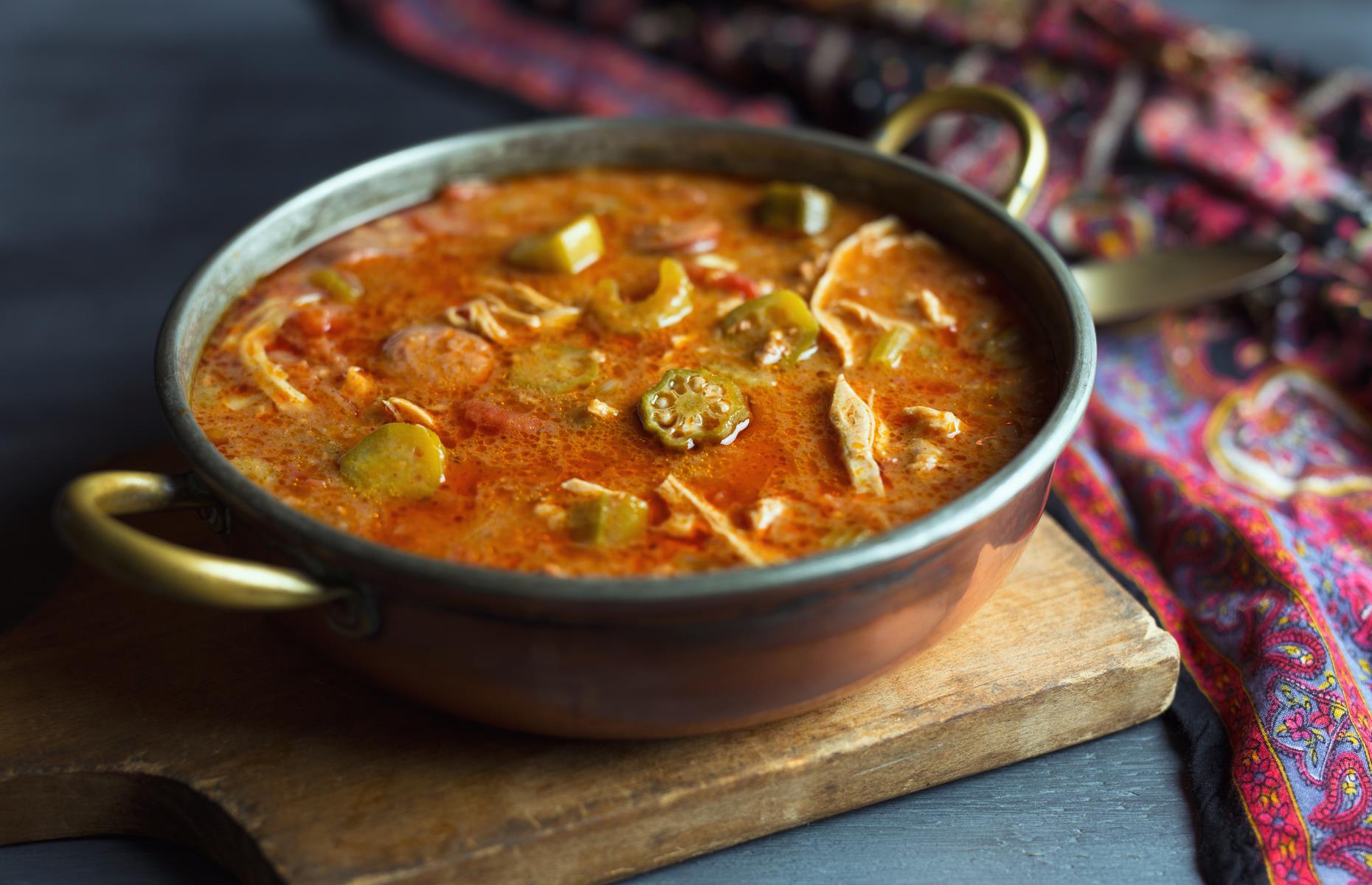 Louisiana: gumbo