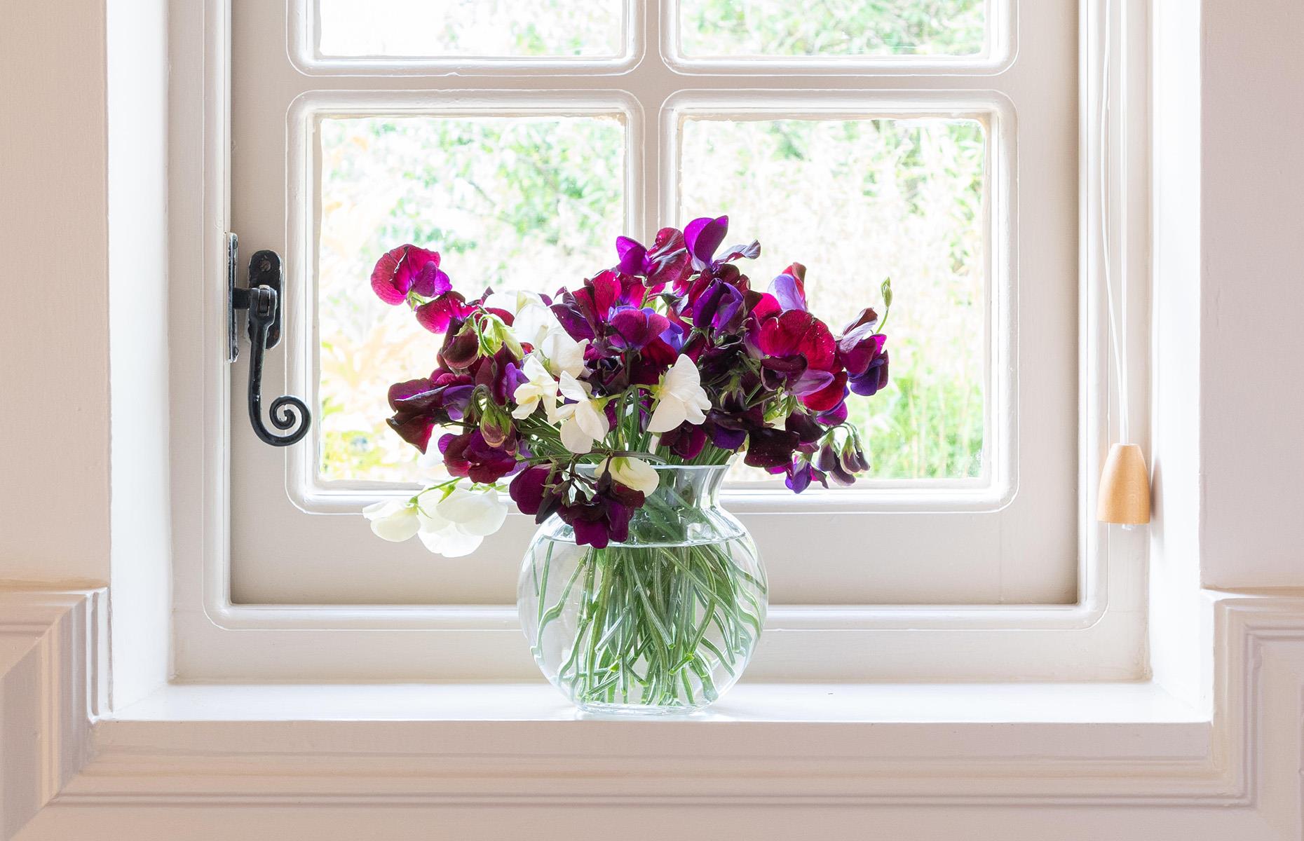 Use fresh flowers