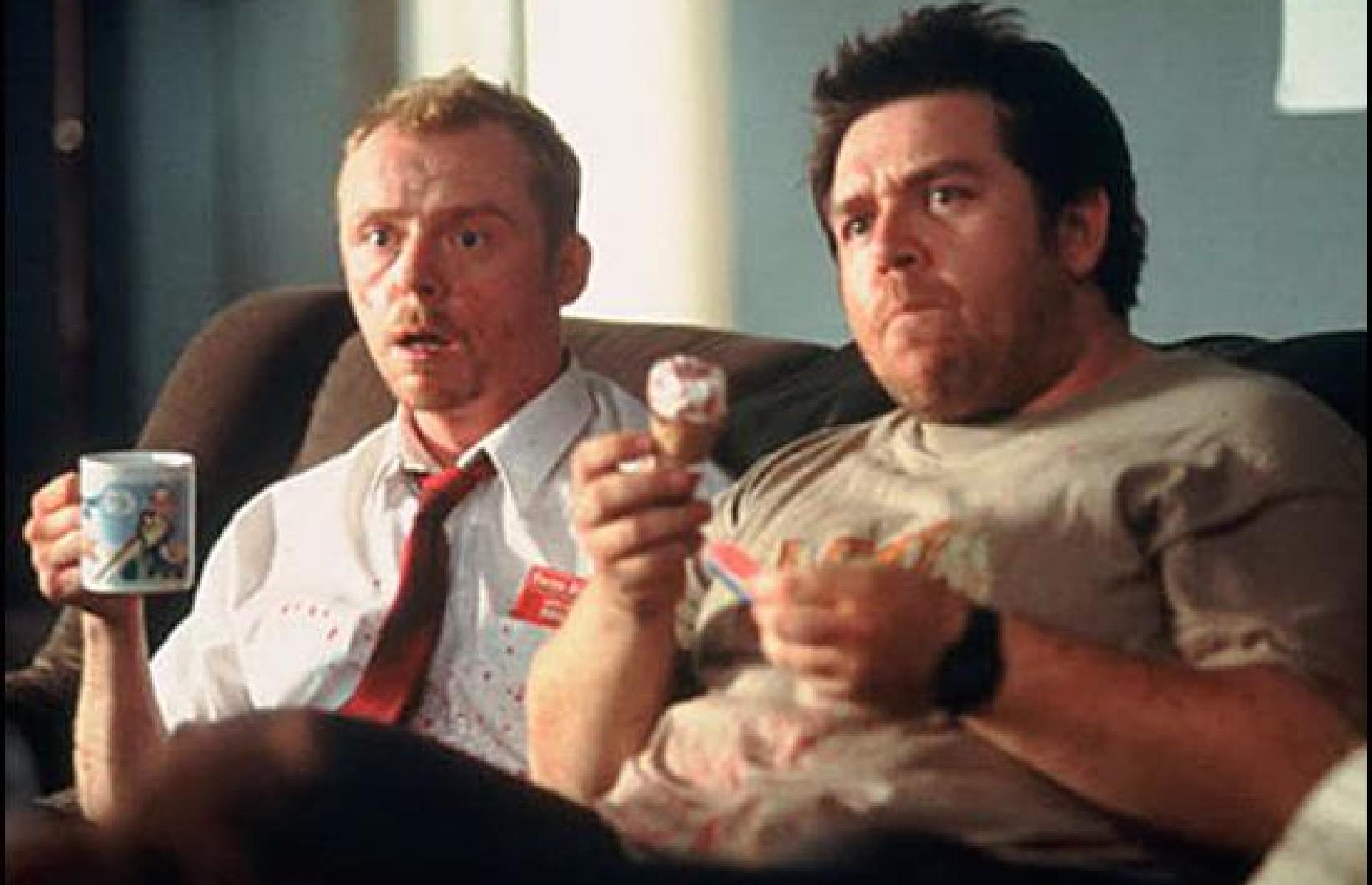 18. Cornetto, Muertos de risa