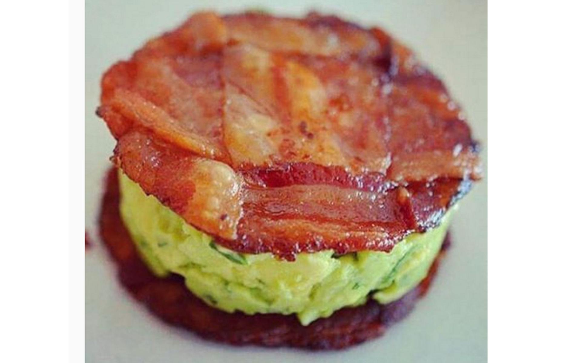 Bacon bun