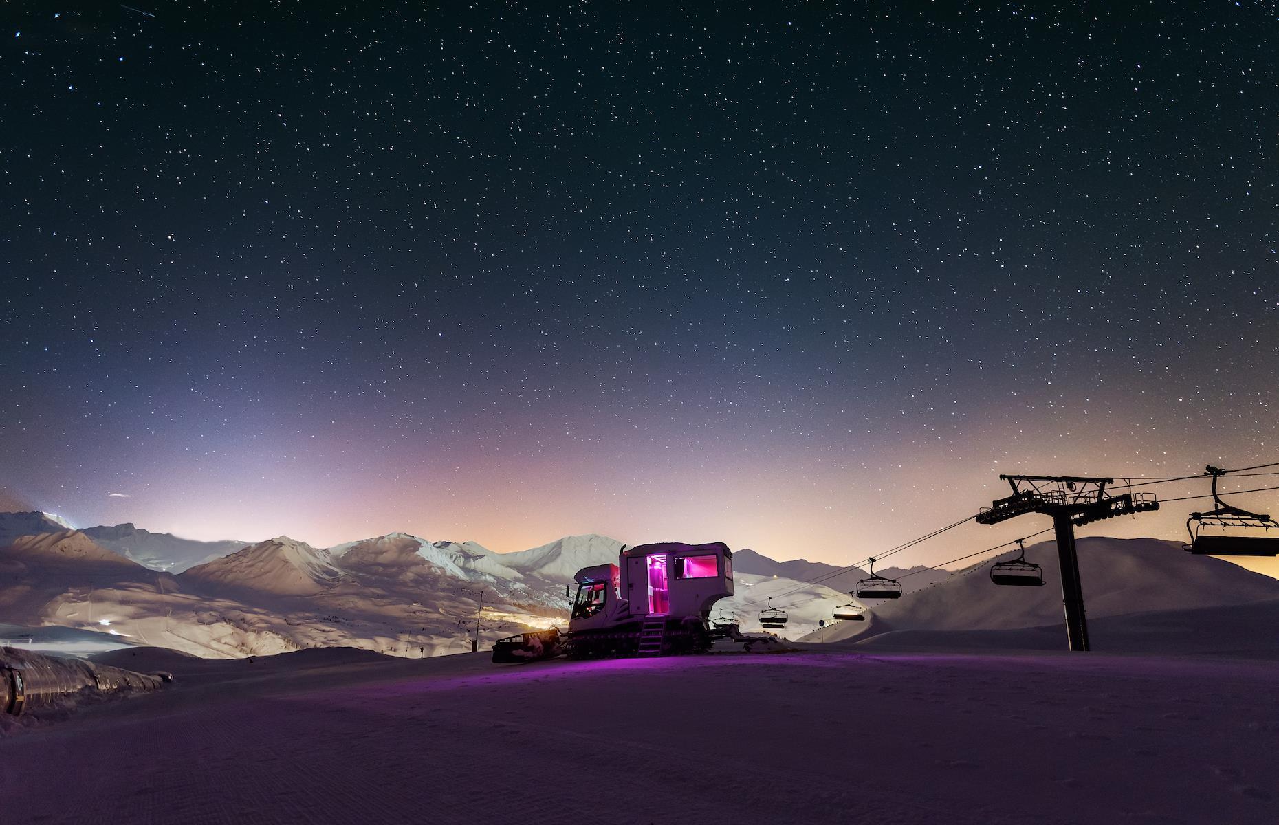 Over the Moon, La Plagne, France