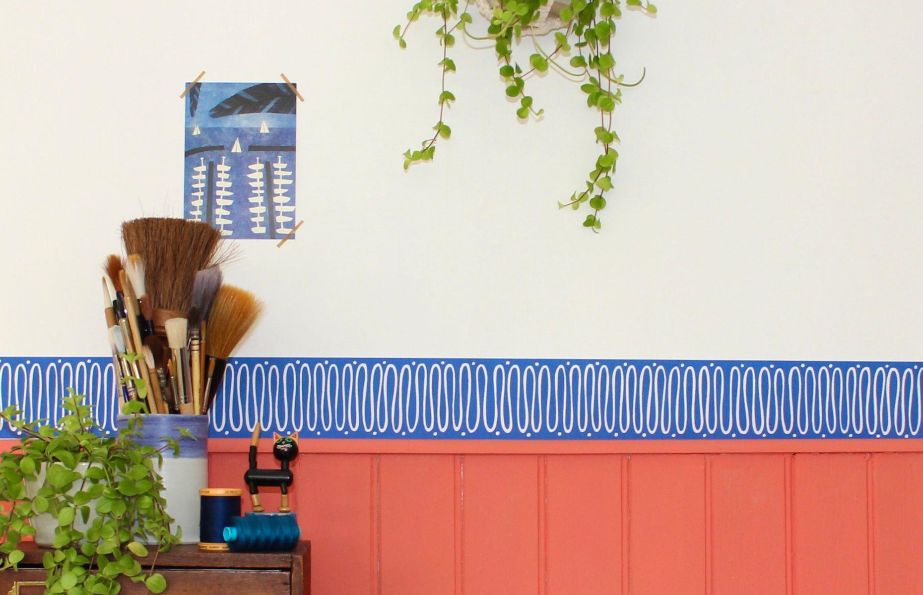 Now: wallpaper borders