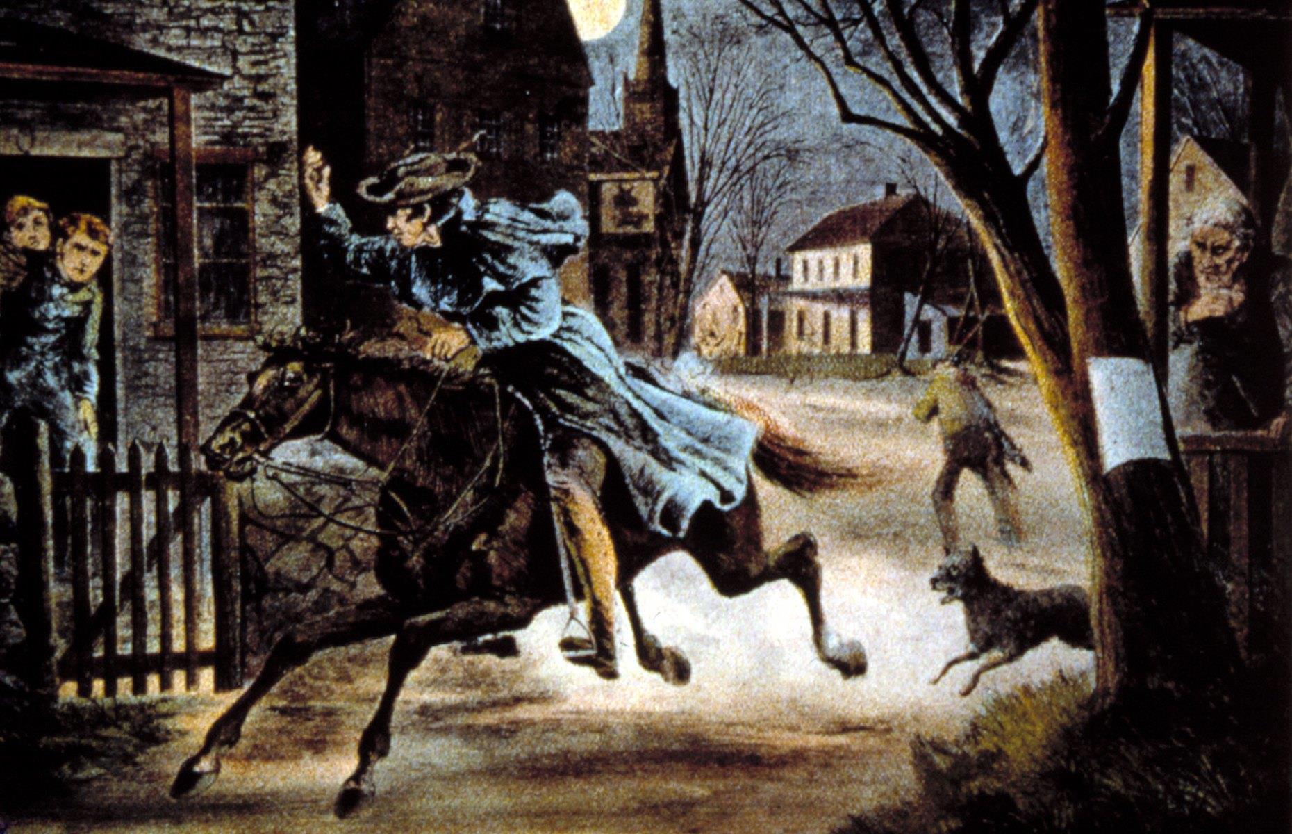 Paul Revere yelled “the British are coming!” during the Revolutionary War